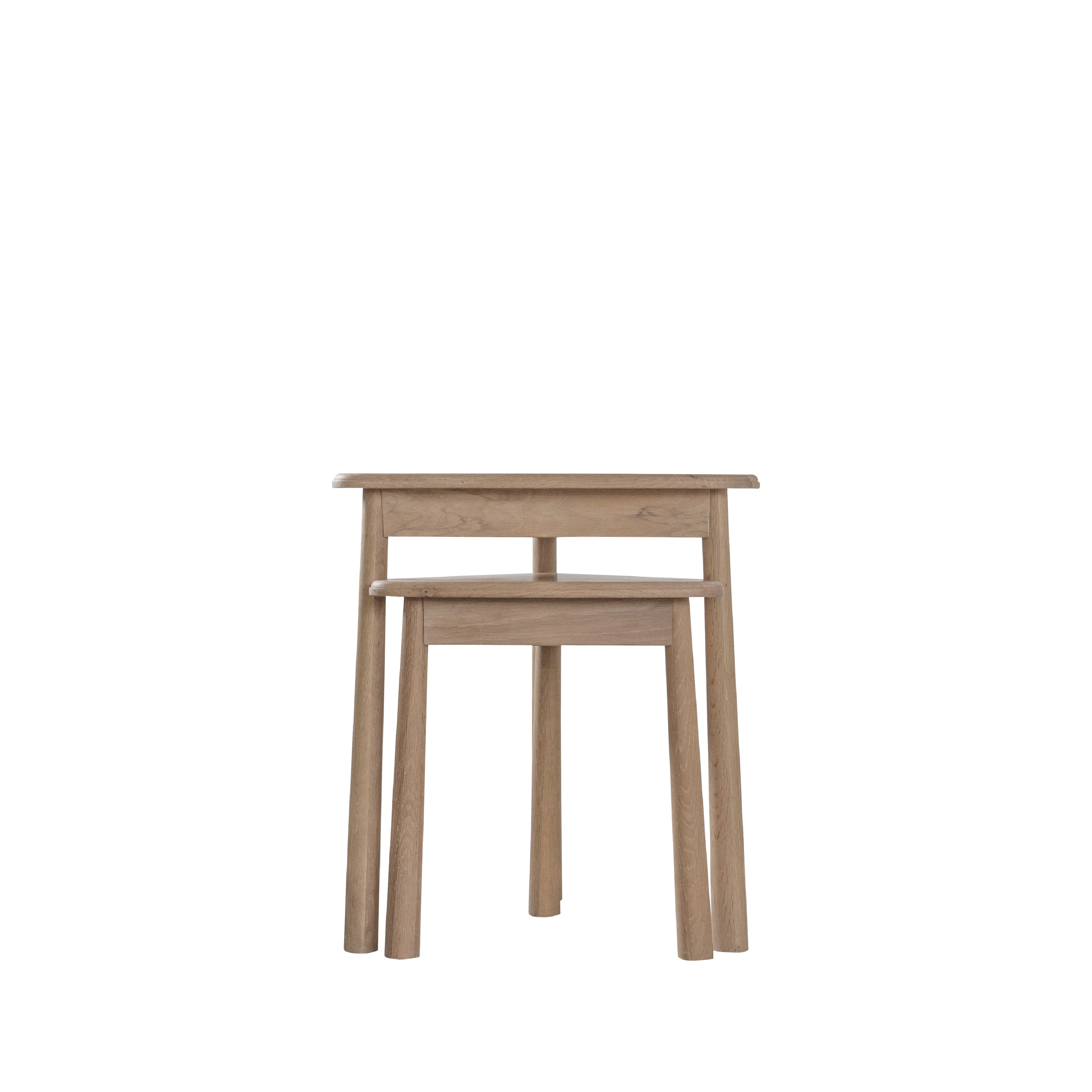 Wycombe Nordic Nesting Side Tables | Natural | Set of 2 - Image 3