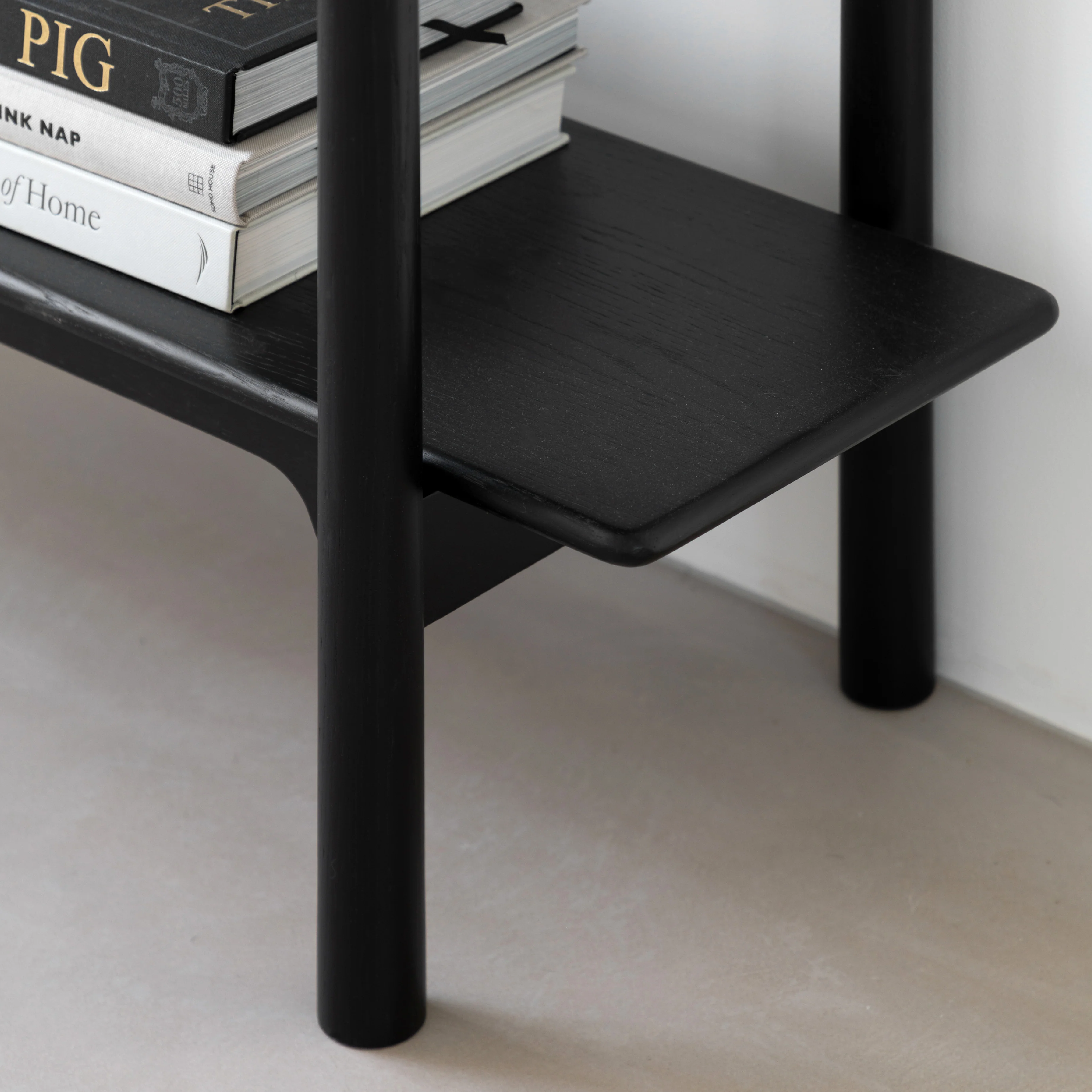 Wycombe Nordic Open Display Shelving Unit | Black - Image 2