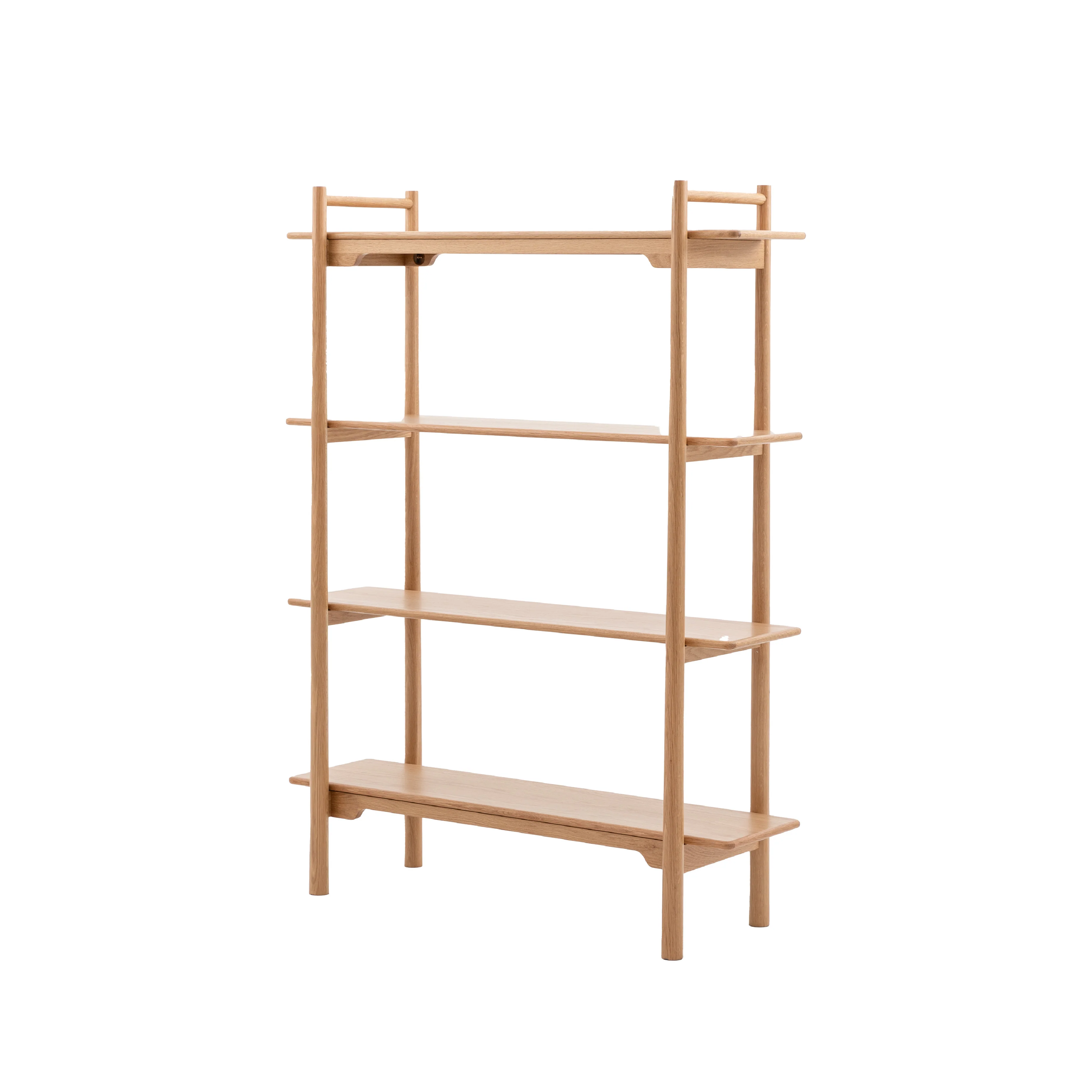 Wycombe Nordic Open Display Shelving Unit | Natural - Image 3