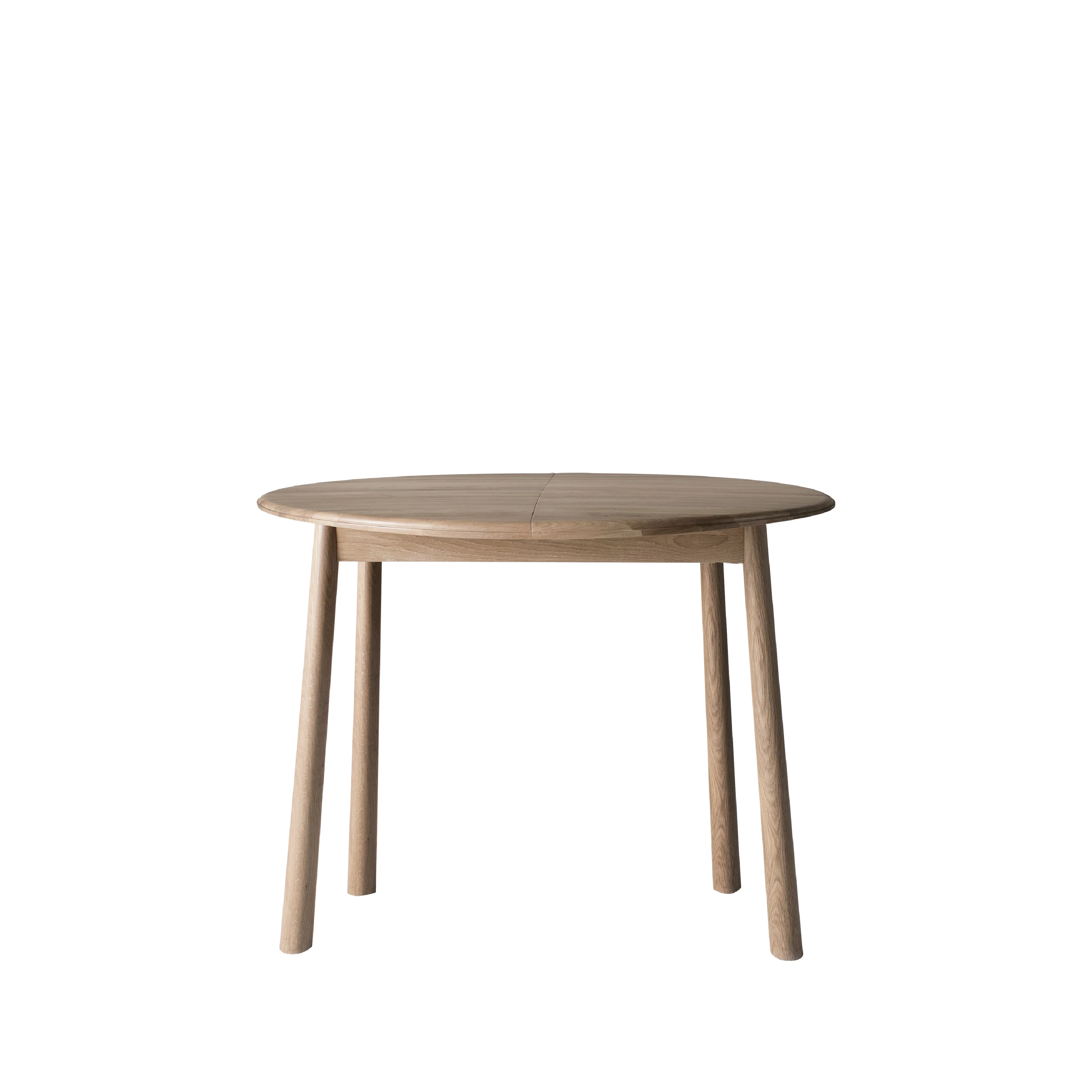 Wycombe Nordic Round Extending Dining Table | Natural - Image 3