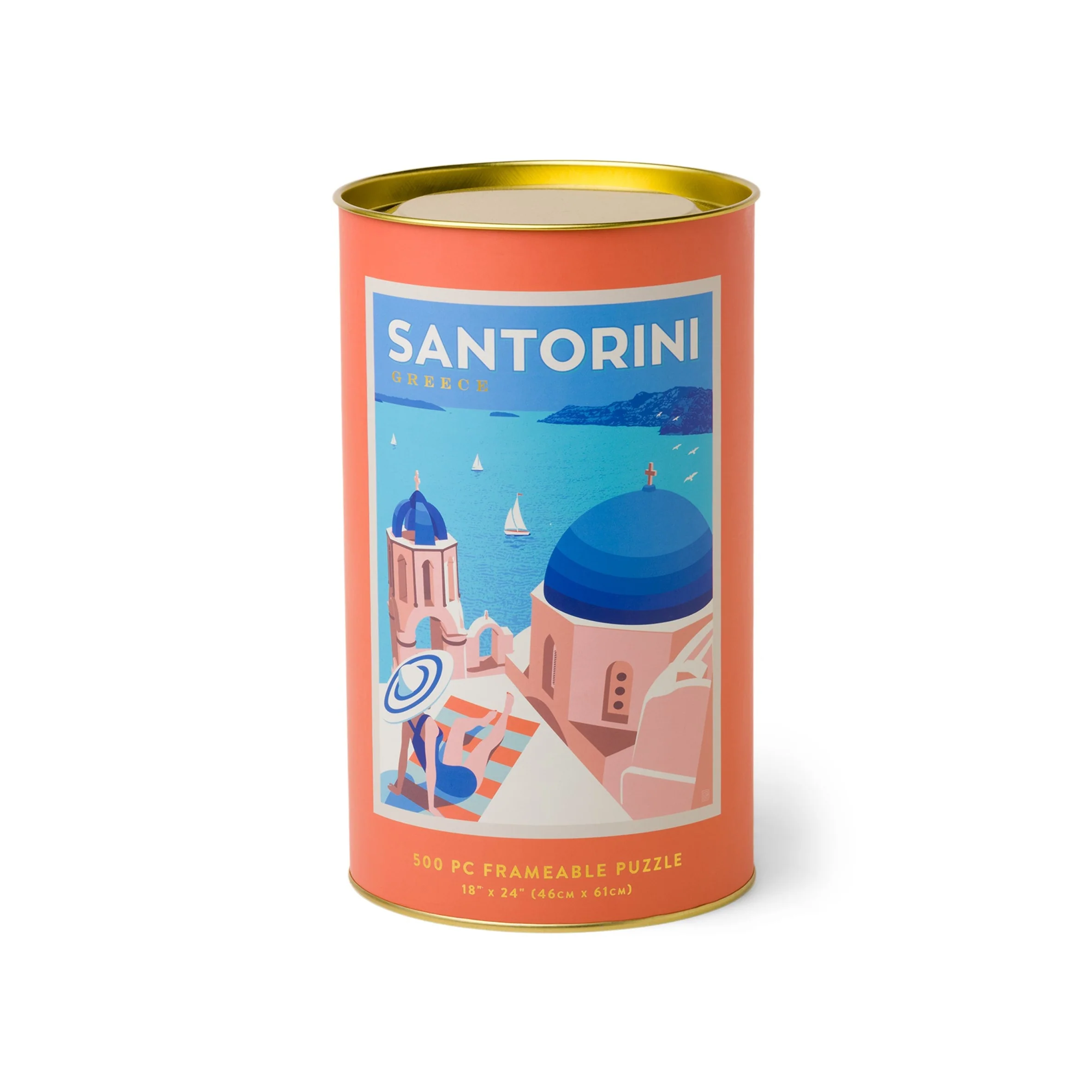 Travel Jigsaw Puzzle | Santorini | 500 Piece