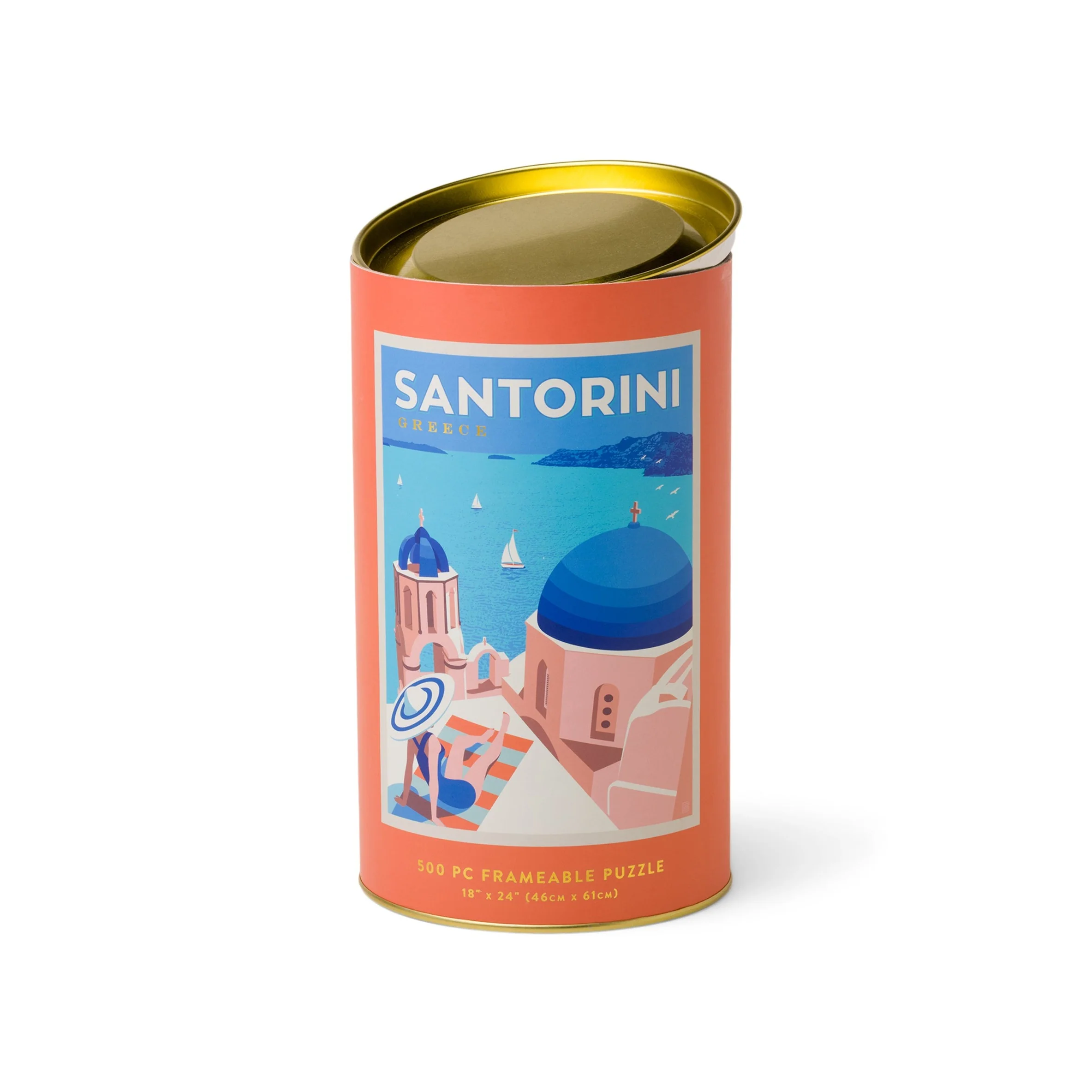 Travel Jigsaw Puzzle | Santorini | 500 Piece - Image 3