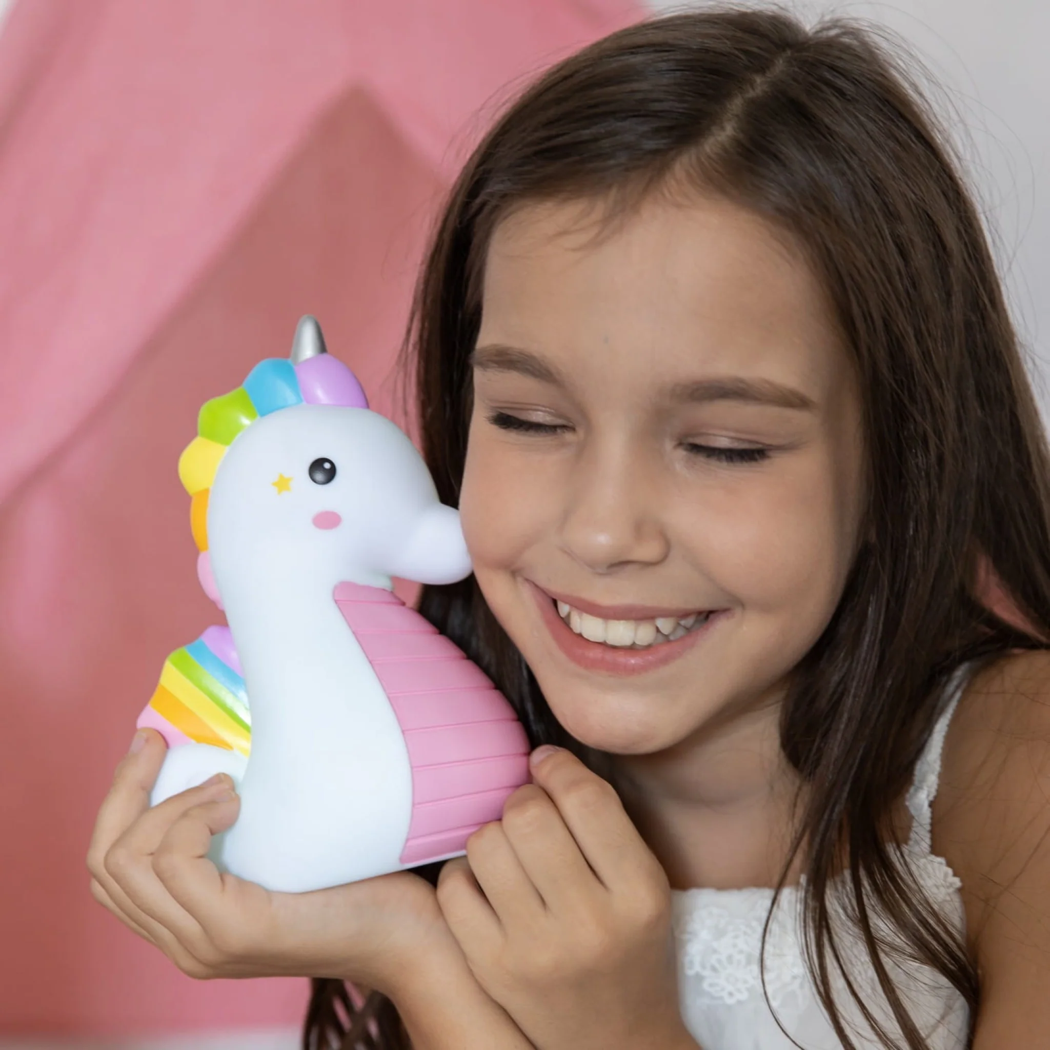 Colour Changing Night Light | Multicoloured Seahorse | Medium - Image 2