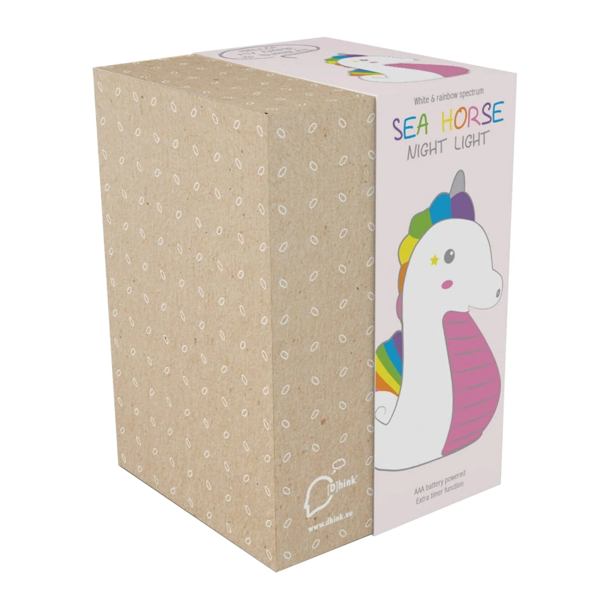 Colour Changing Night Light | Multicoloured Seahorse | Medium - Image 4