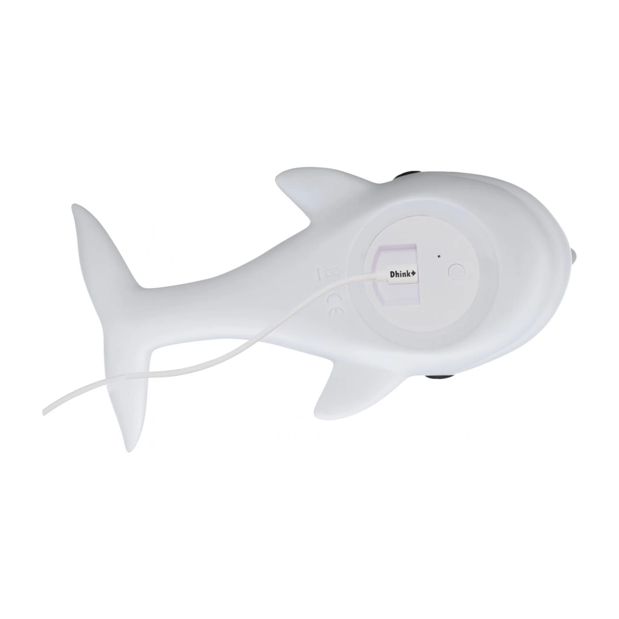 Colour Changing Night Light | White Narwhal with USB Cable | Medium - Image 3