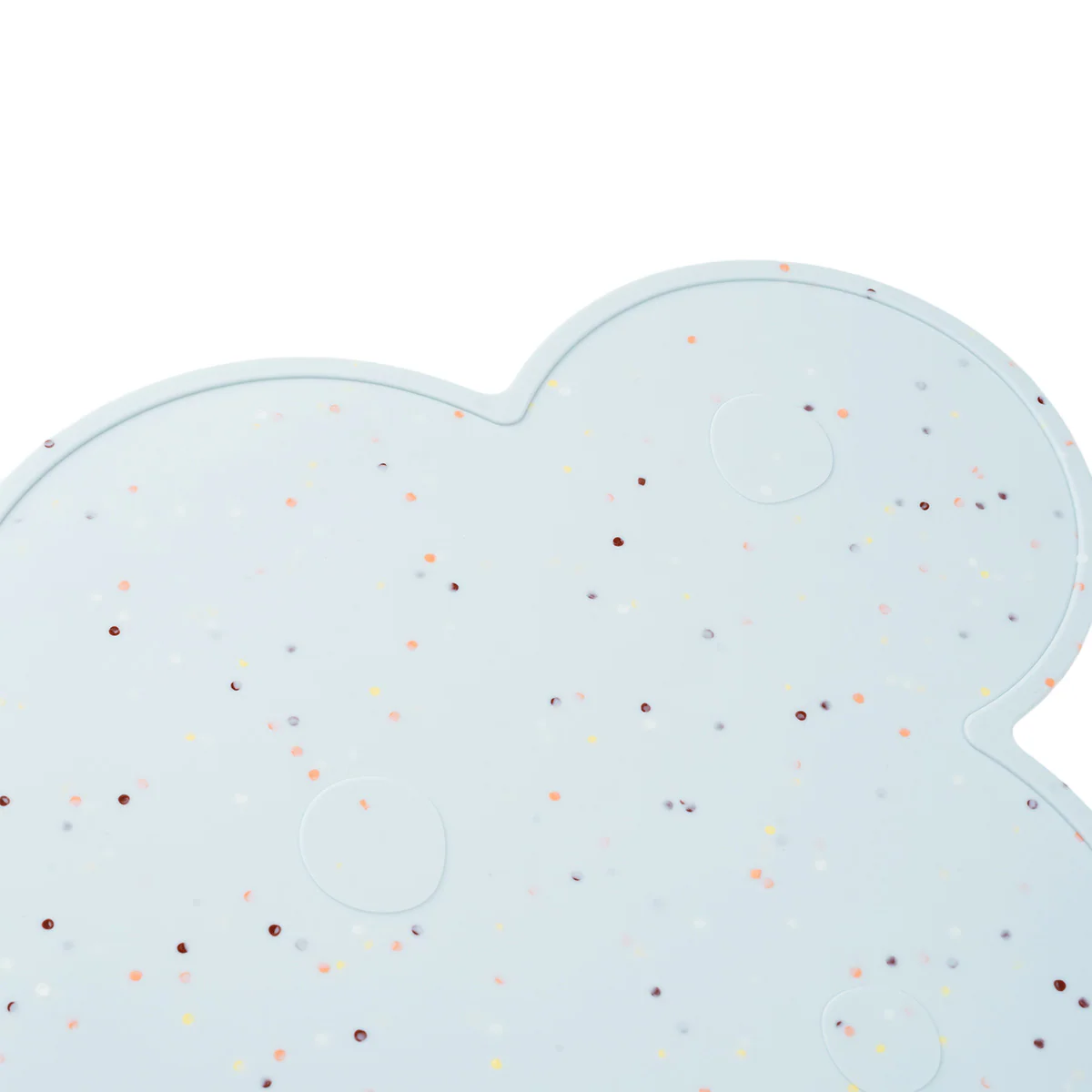 Confetti Cloud Placemat | Silicone | Blue - Image 3