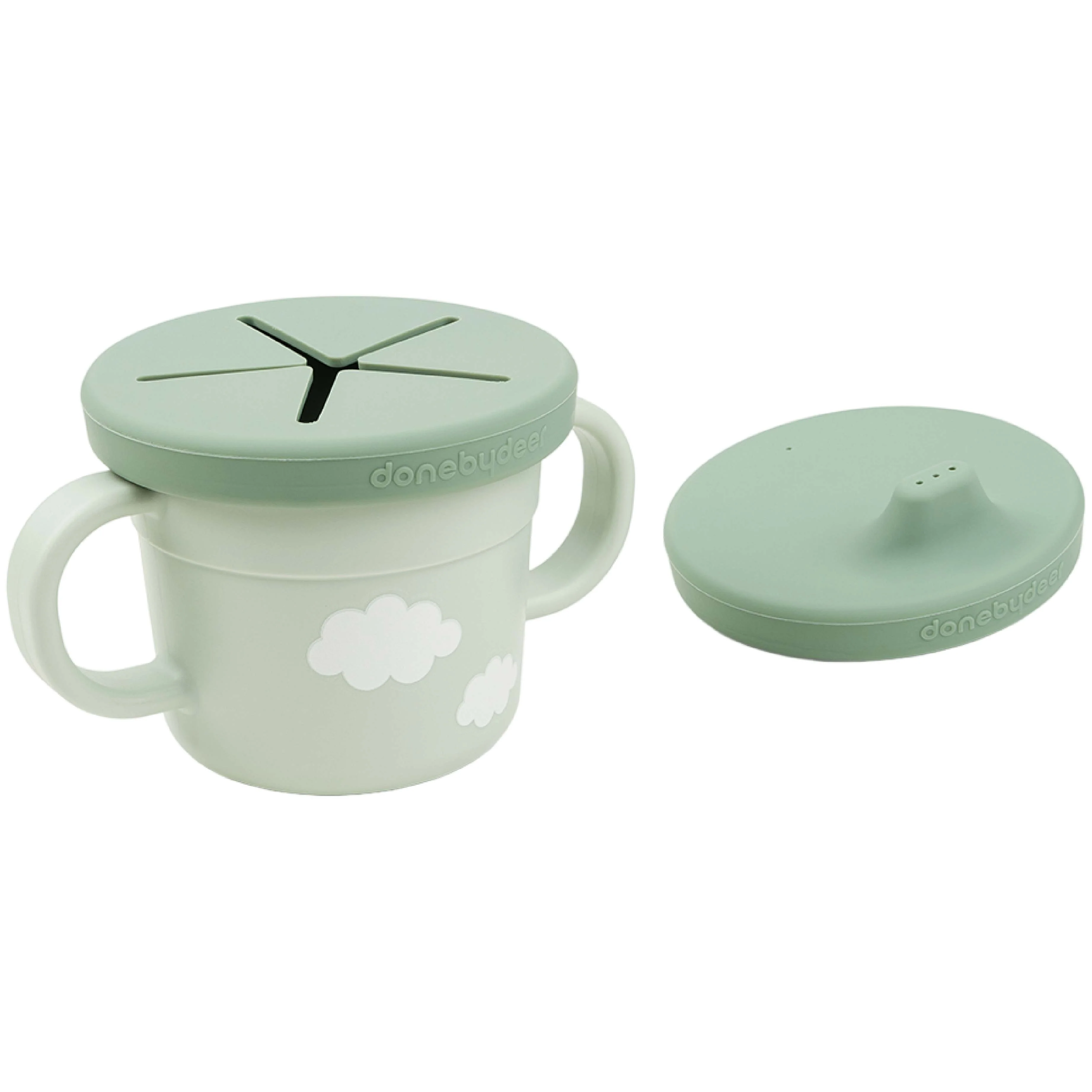 Foodie Spout/Snack Cup | Croco | Green - Image 3