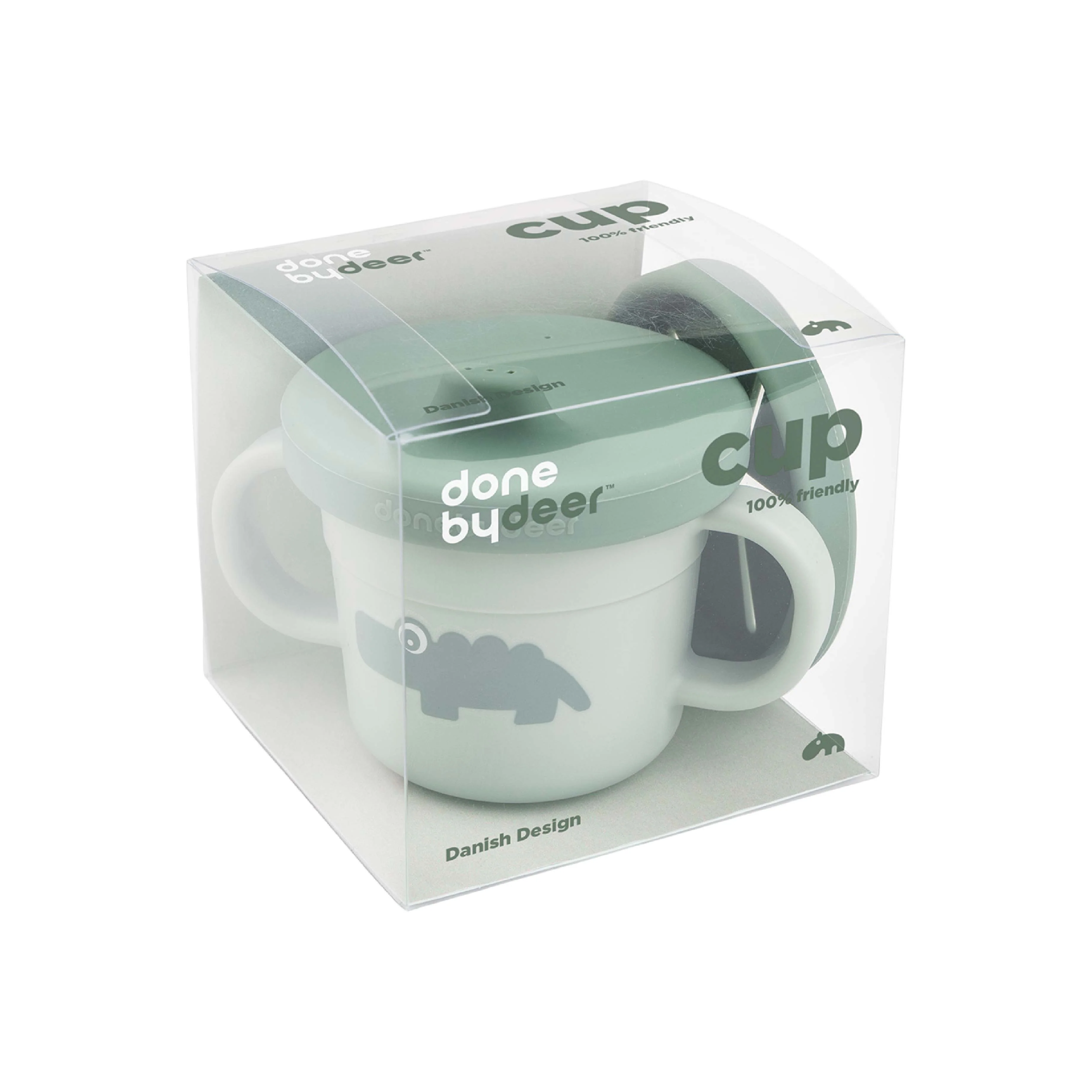 Foodie Spout/Snack Cup | Croco | Green - Image 5