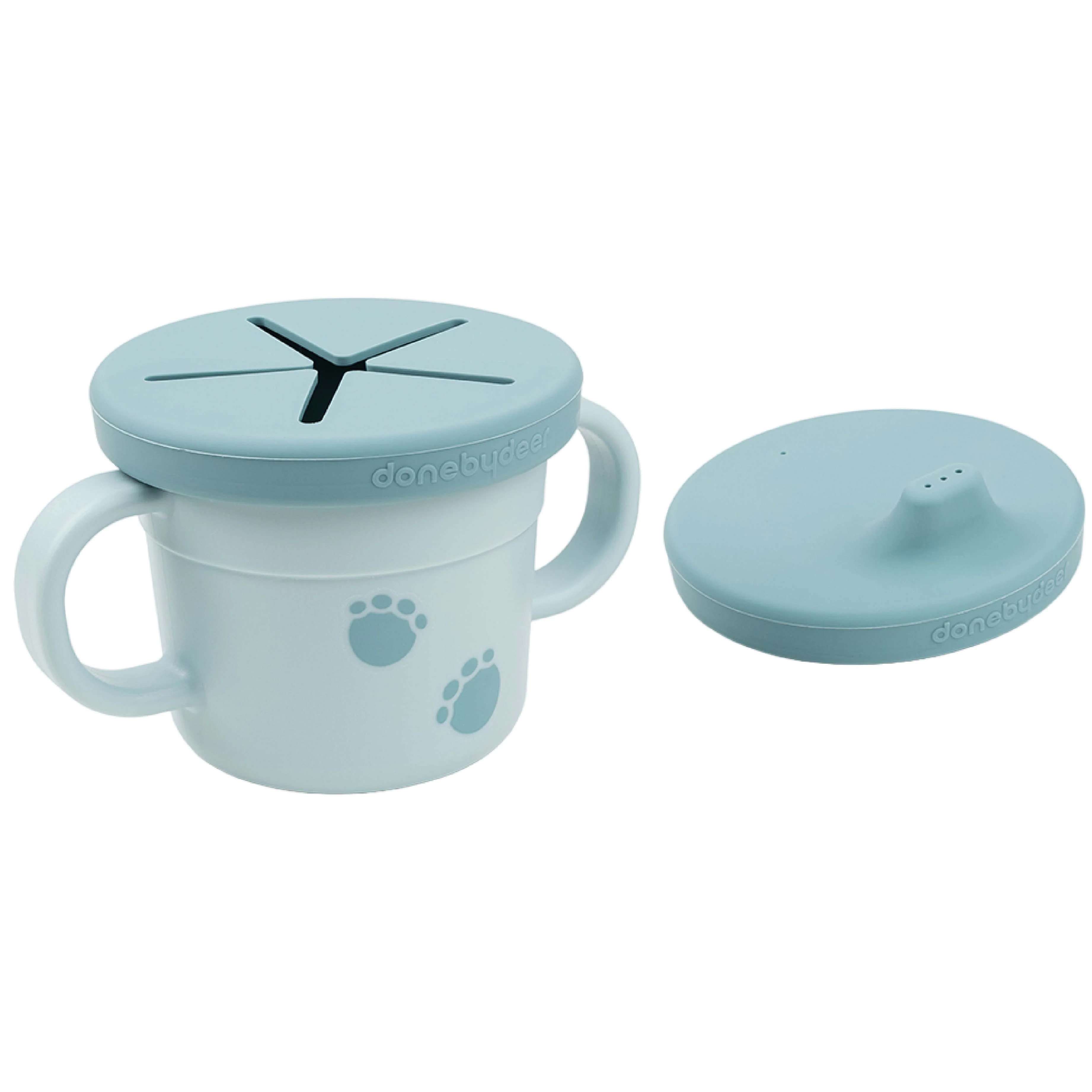 Foodie Spout/Snack Cup | Elphee | Blue - Image 3