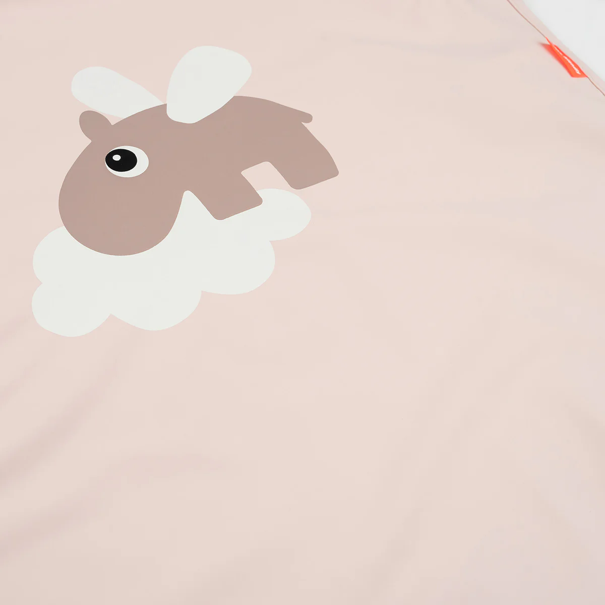 Happy Clouds Waterproof Kids Apron | Powder Pink - Image 3