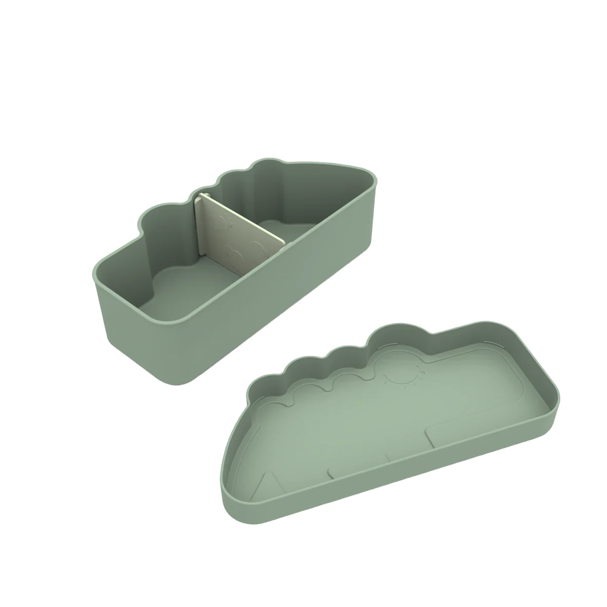 Kiddish Lunch Box | Croco | Green - Image 4