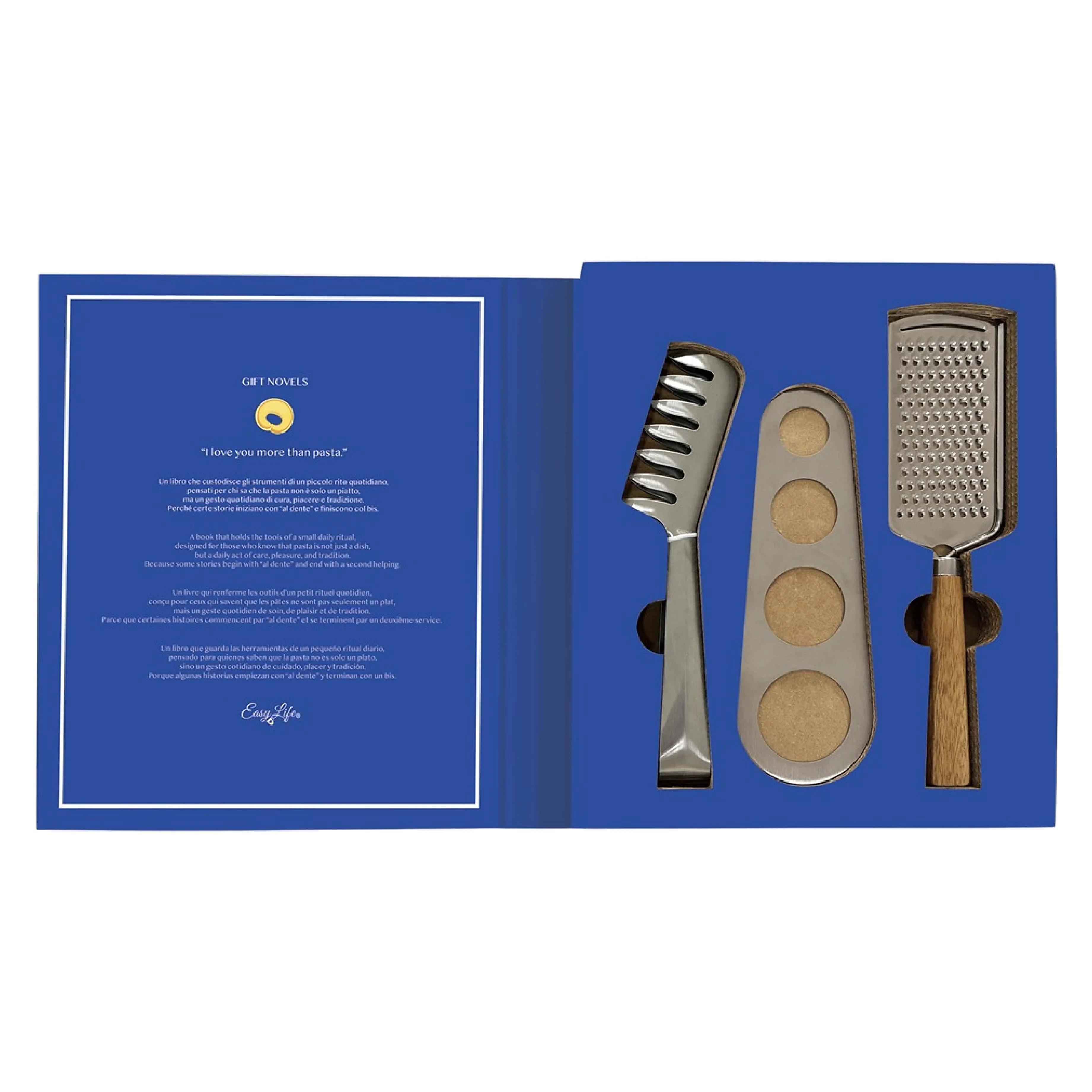 'I Love You More Than Pasta' Pasta Gift Box | 3 Piece - Image 2