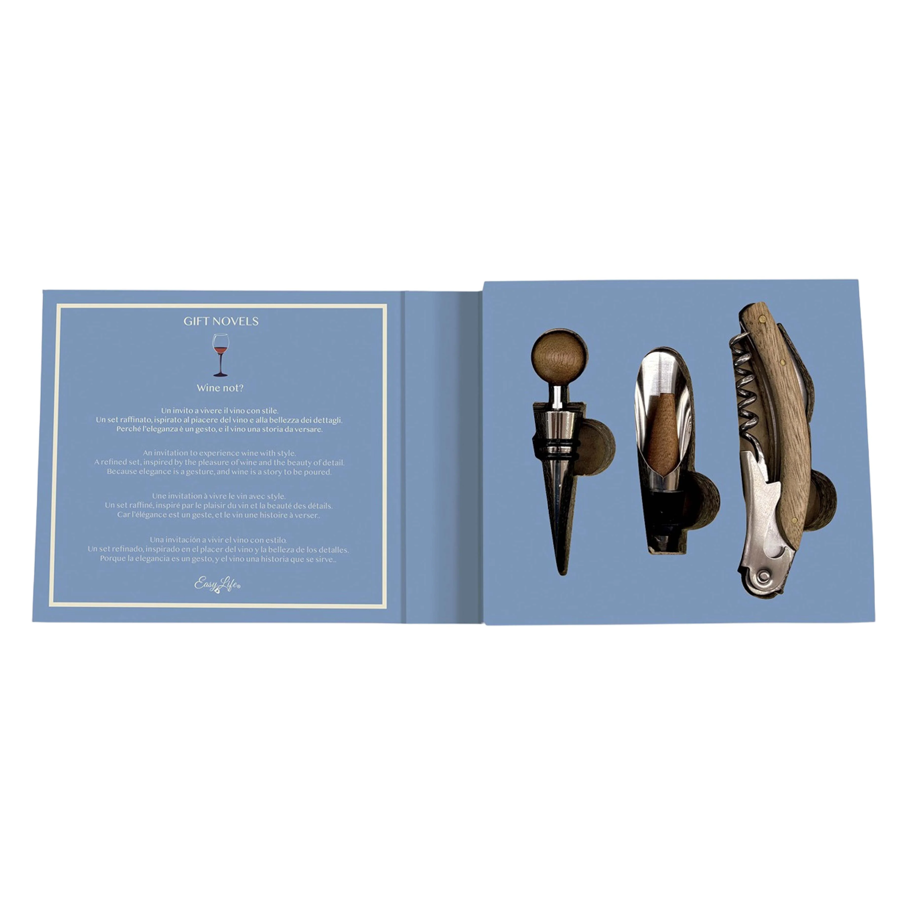 'Wine Not?' Wine Gift Box | 3 Piece - Image 2