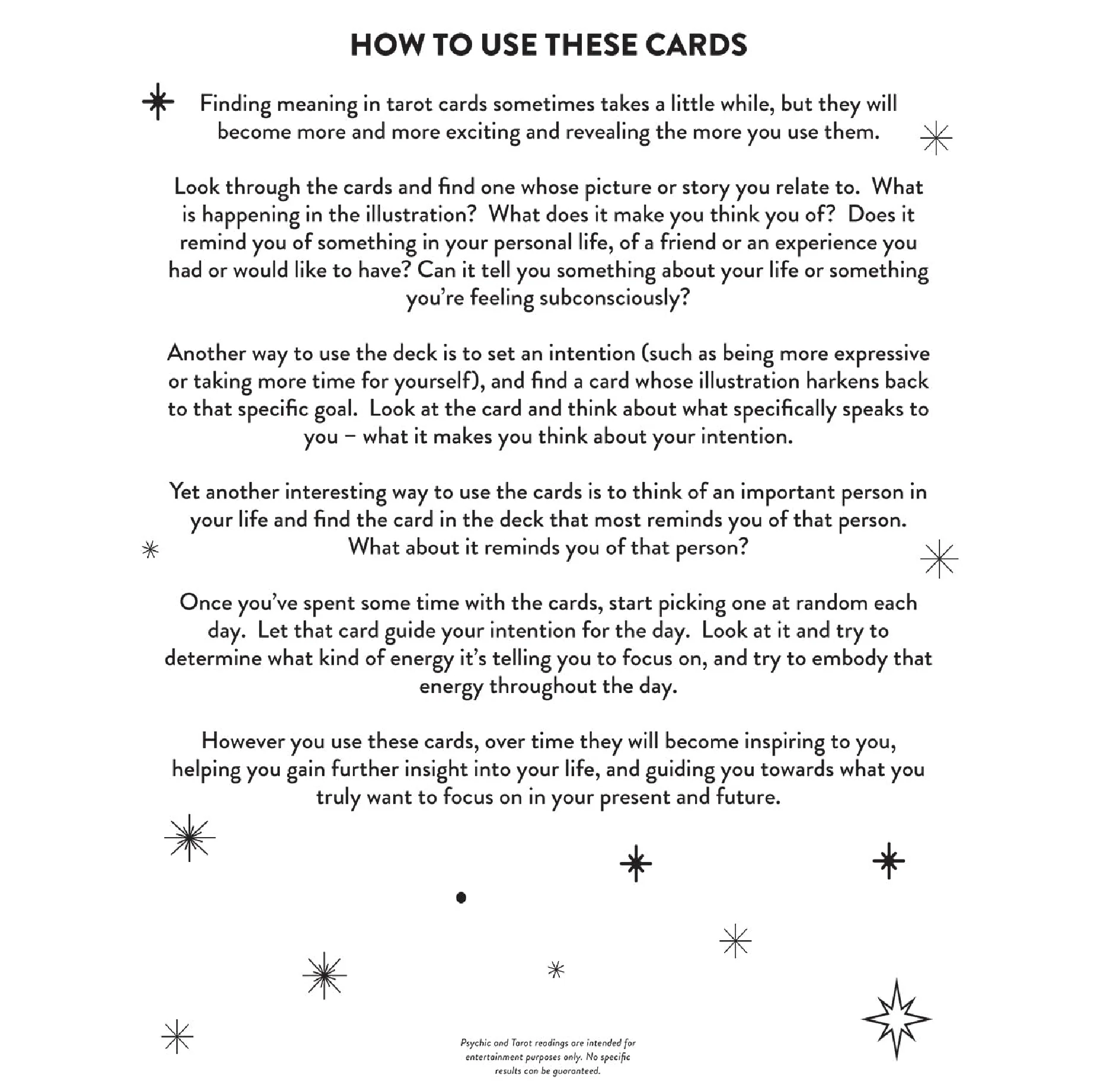 'Your Dream Will Come True' Tarot Card Deck | Set of 78 - Image 5