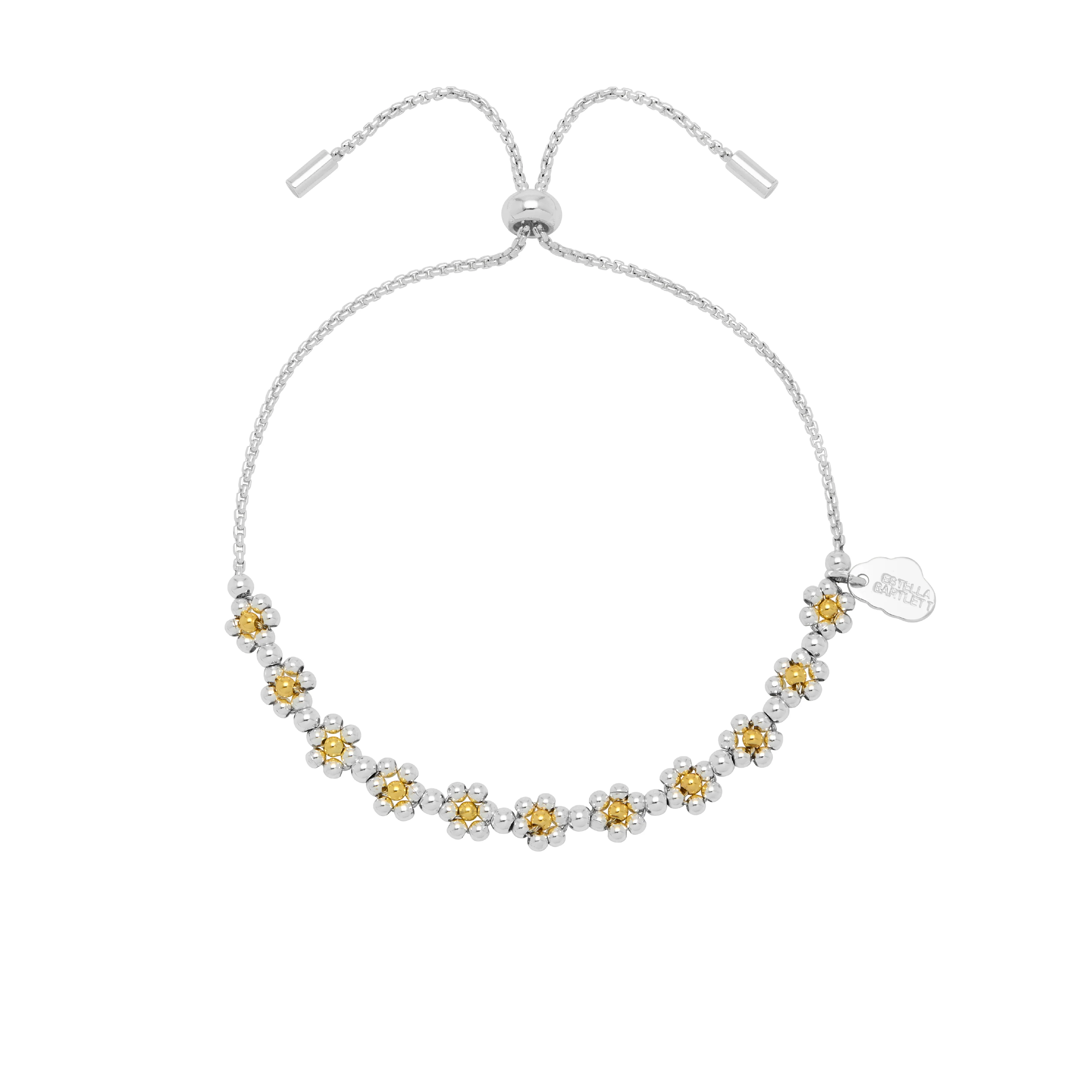 Amelia Daisy Chain Bracelet | Gold & Silver Plated
