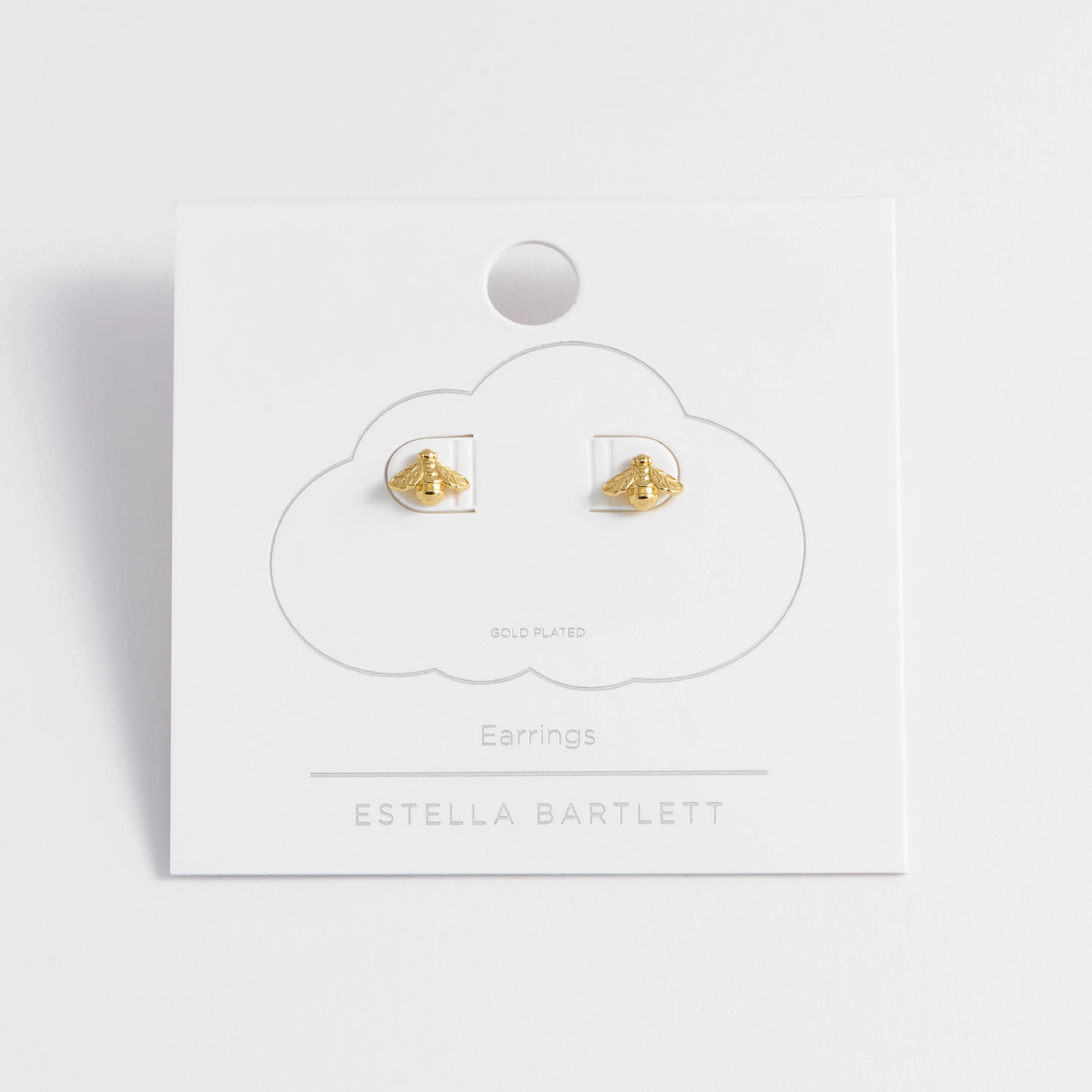 Bumblebee Stud Earrings | Gold Plated - Image 3