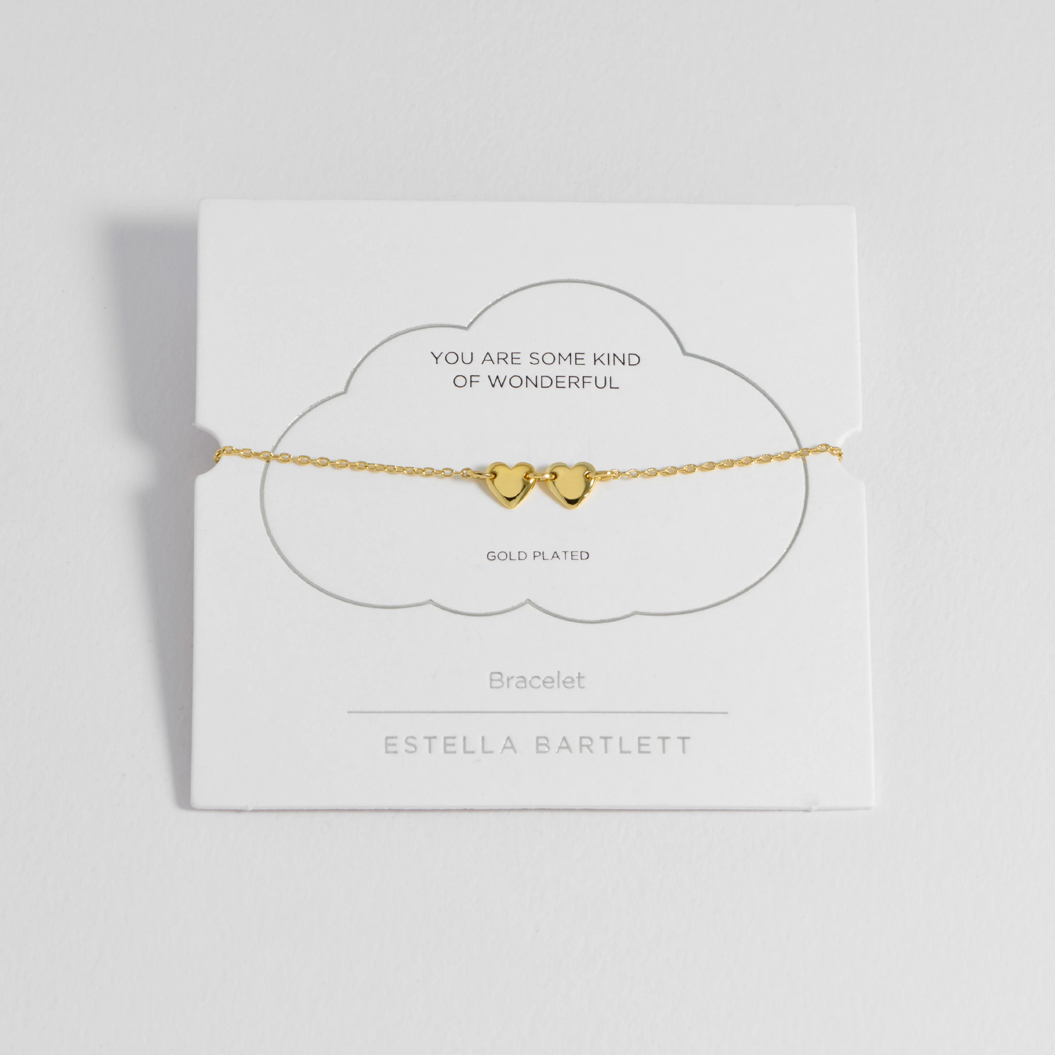 Connected Hearts Bracelet | Gold Plated - Image 3