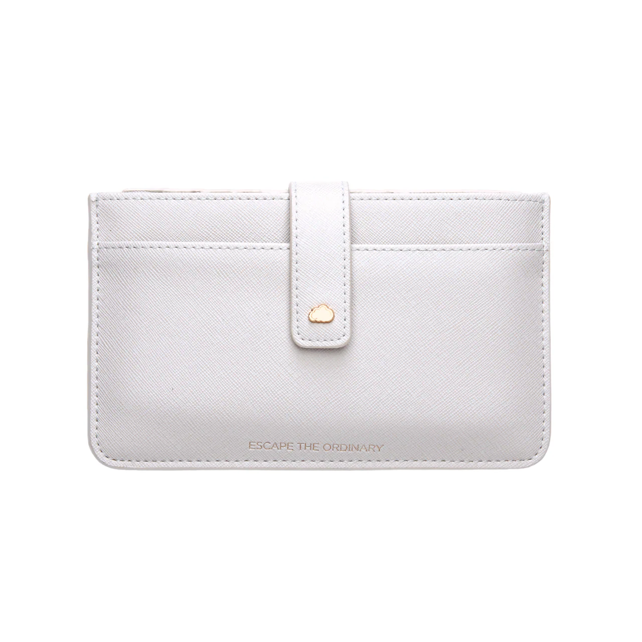 'Escape the Ordinary' Travel Document Wallet | Grey - Image 3