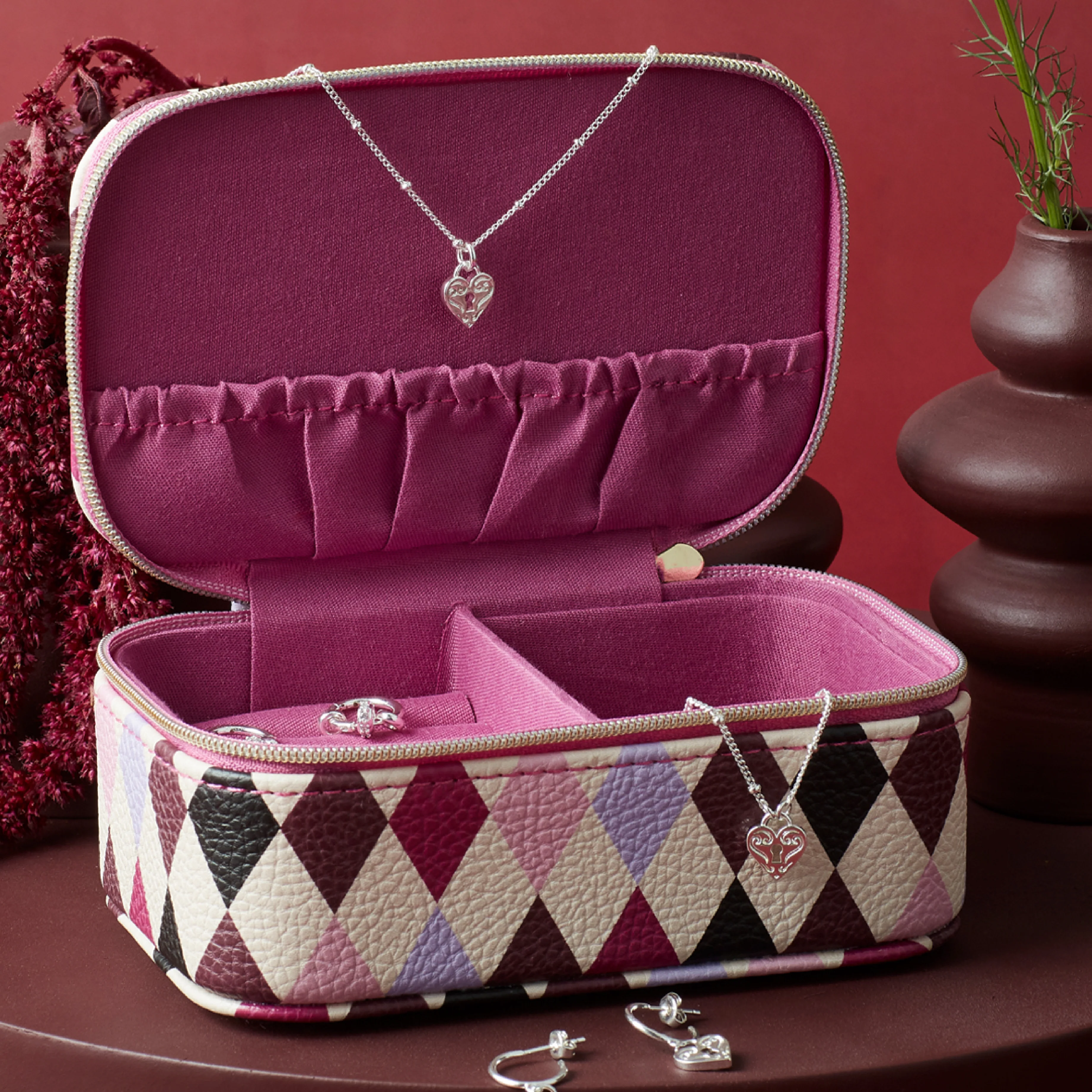 Mini Jewellery Box | Harlequin - Image 2