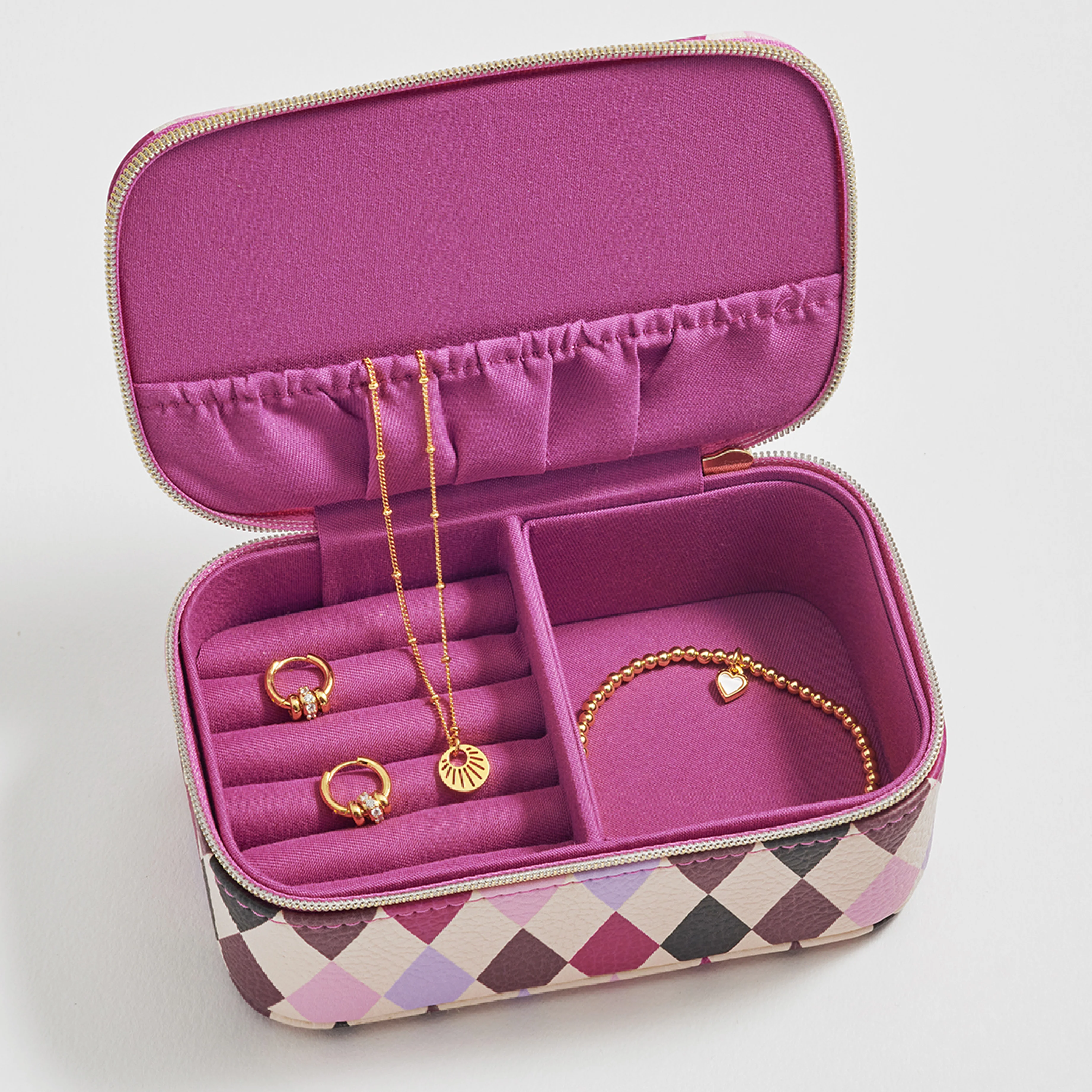 Mini Jewellery Box | Harlequin - Image 4