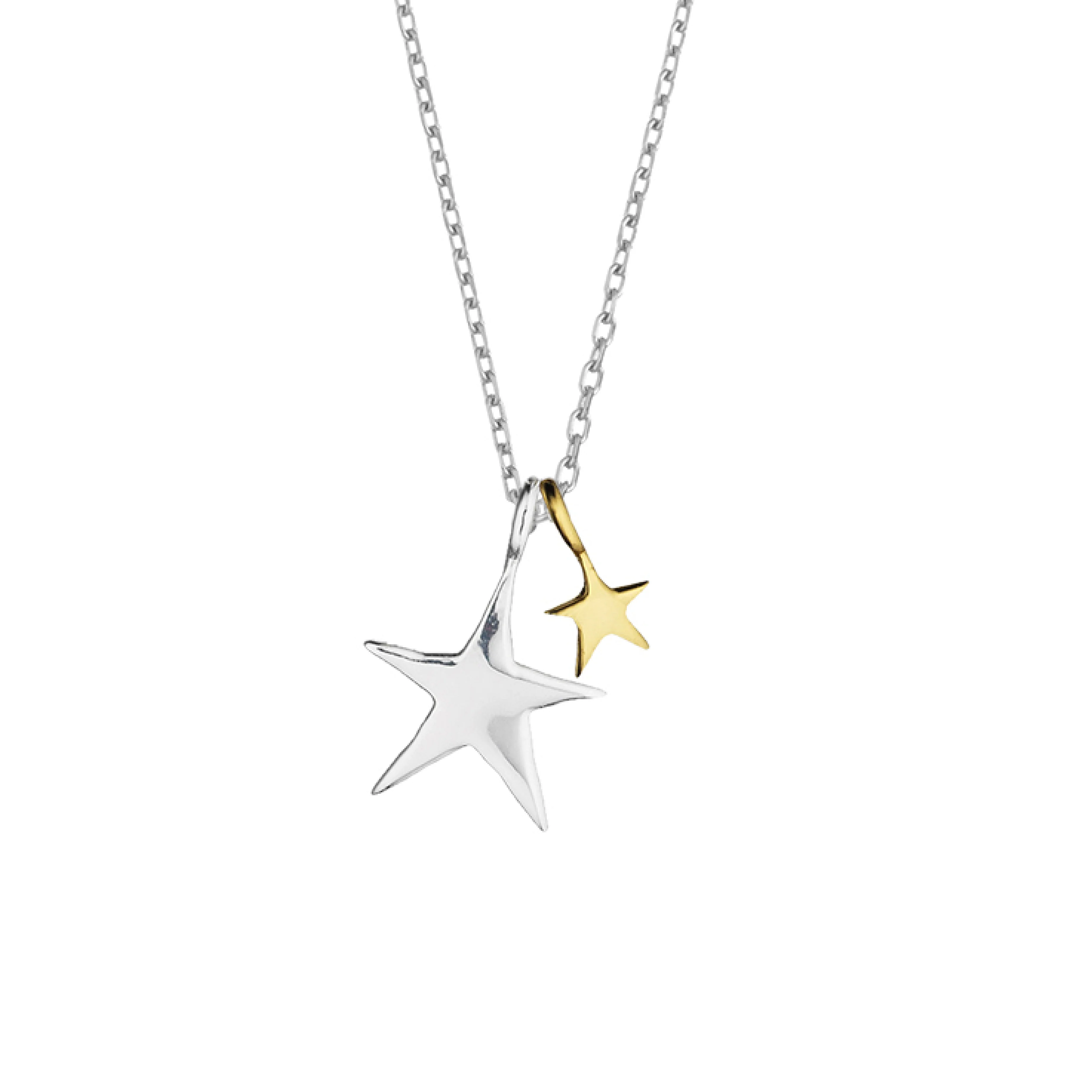 Shooting Stars Necklace | Gold & Silver Plated