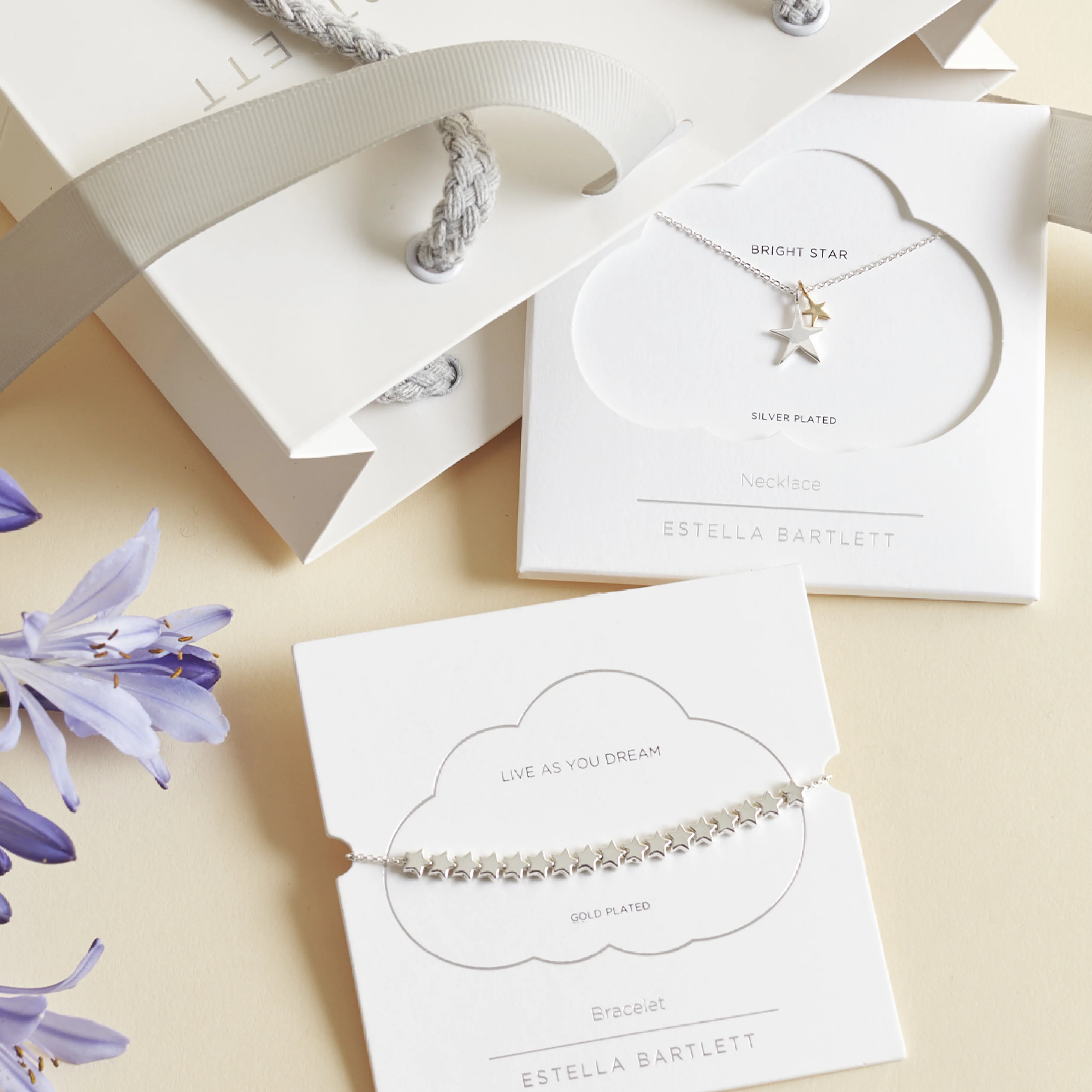 Shooting Stars Necklace | Gold & Silver Plated - Image 4