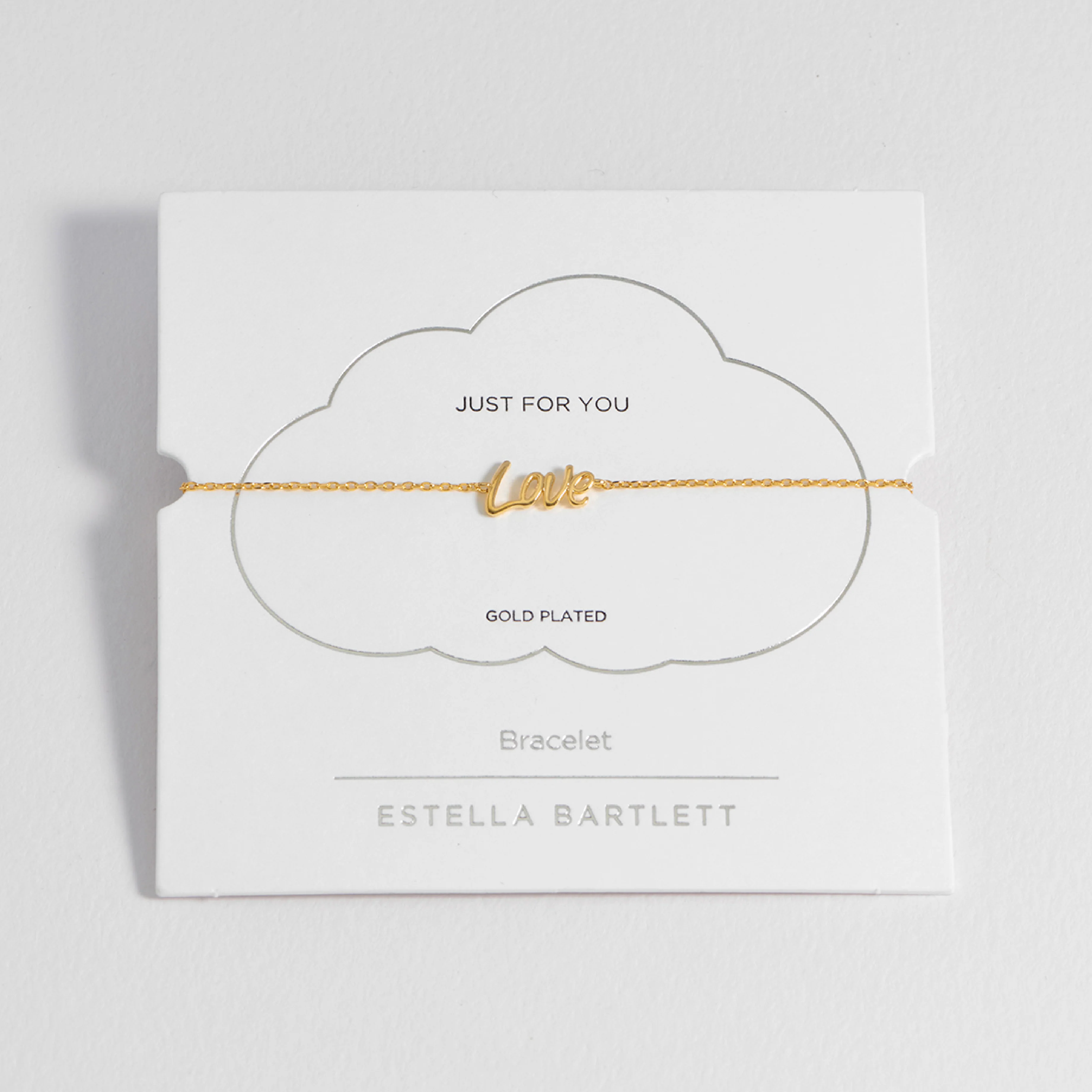 Signature 'Love' Bracelet | Gold Plated - Image 3
