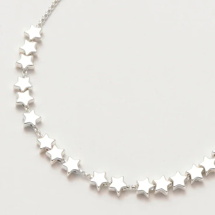Stars So Bright Slider Bracelet | Silver Plated - Image 3