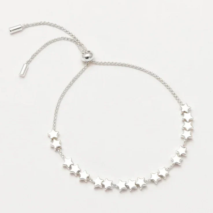 Stars So Bright Slider Bracelet | Silver Plated - Image 4
