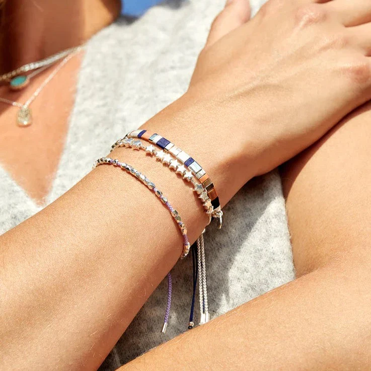 Stars So Bright Slider Bracelet | Silver Plated - Image 5