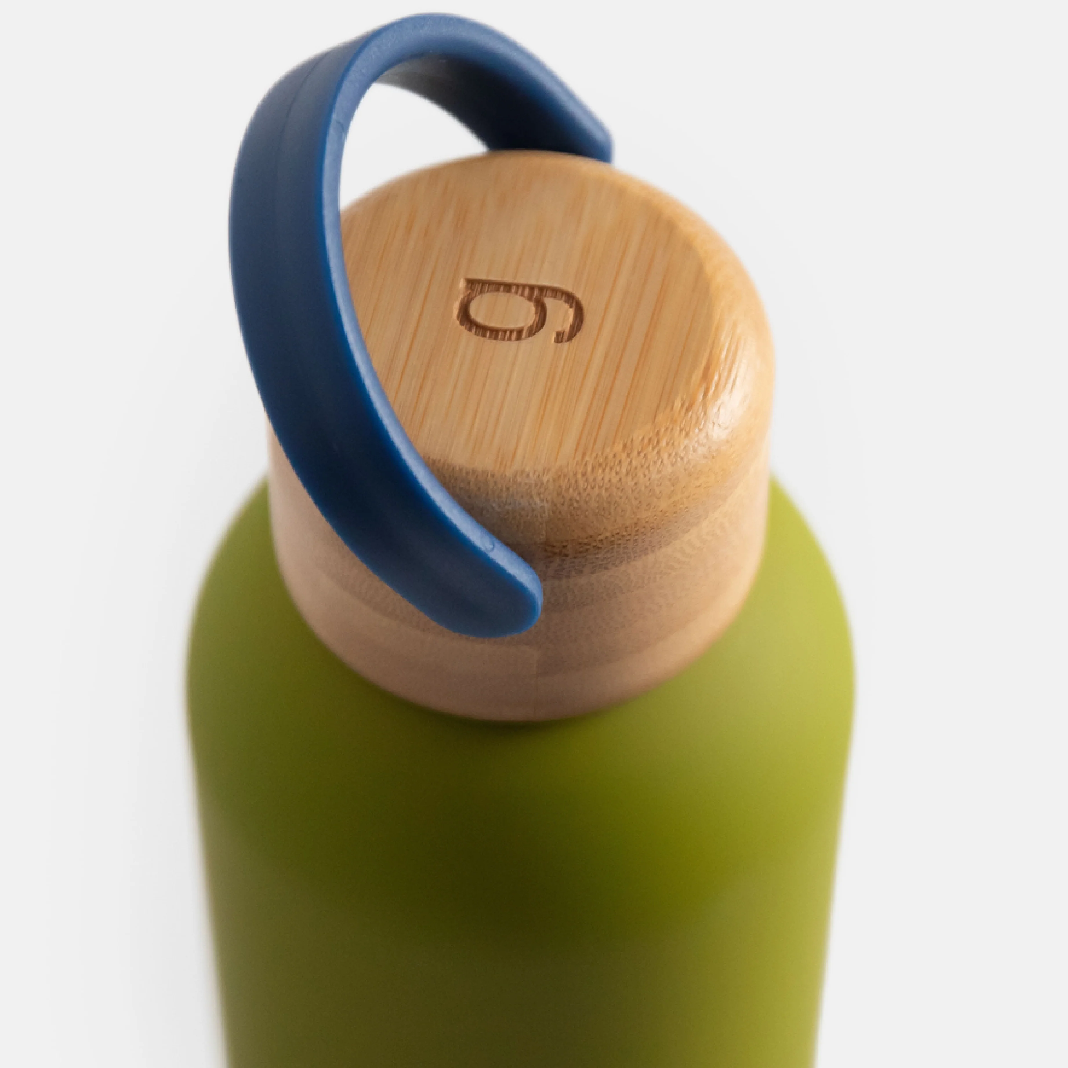 Men's Metal Water Bottle | Moss Green - Image 3