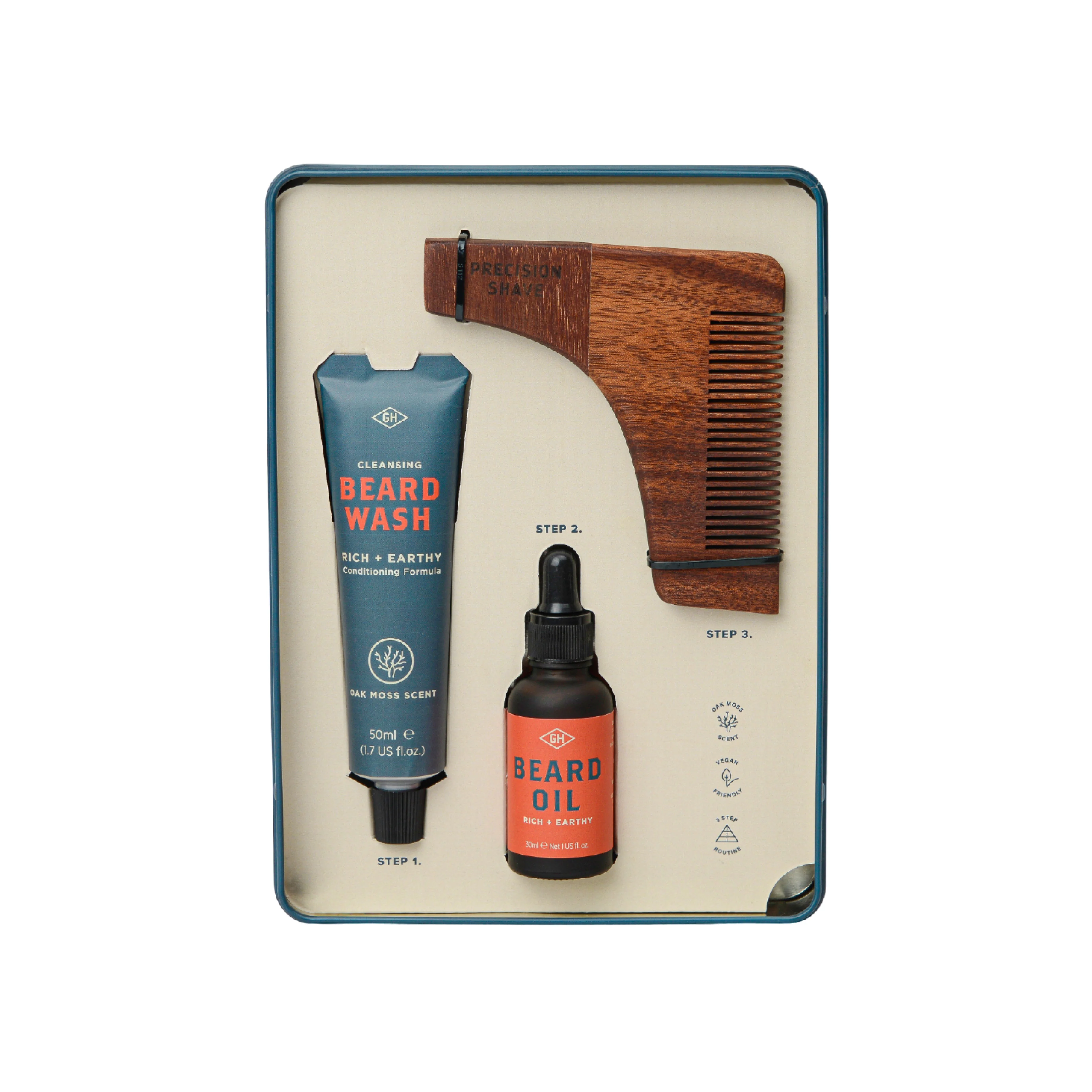 Beard Survival Kit | Wash, Oil & Comb - Image 3