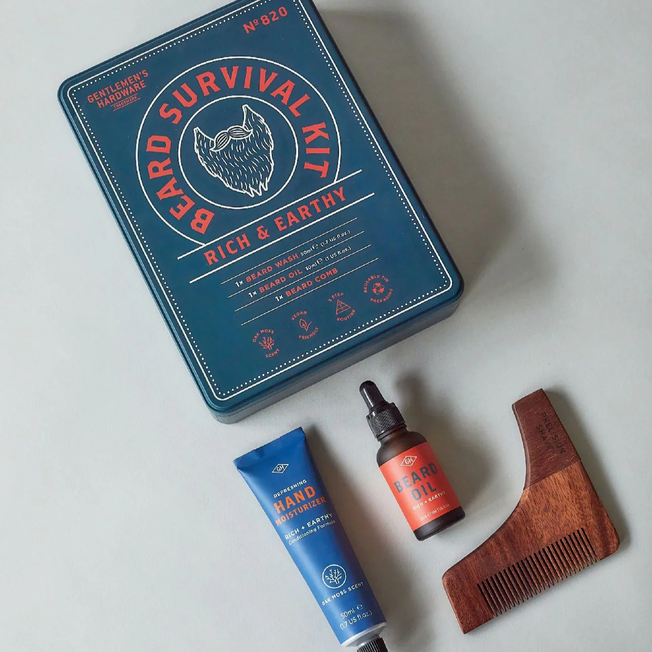 Beard Survival Kit | Wash, Oil & Comb - Image 4