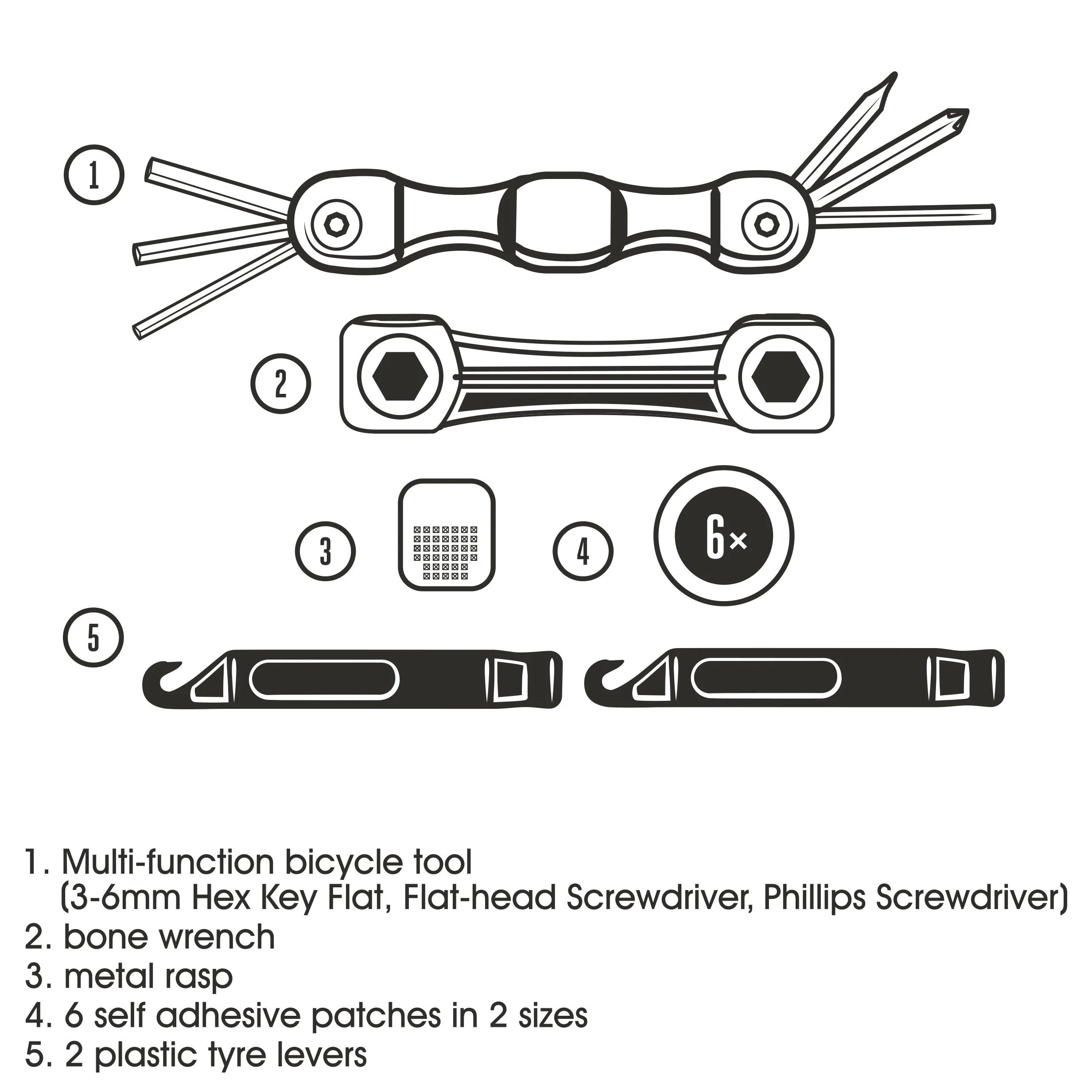 Bicycle Puncture Repair Kit - Image 5