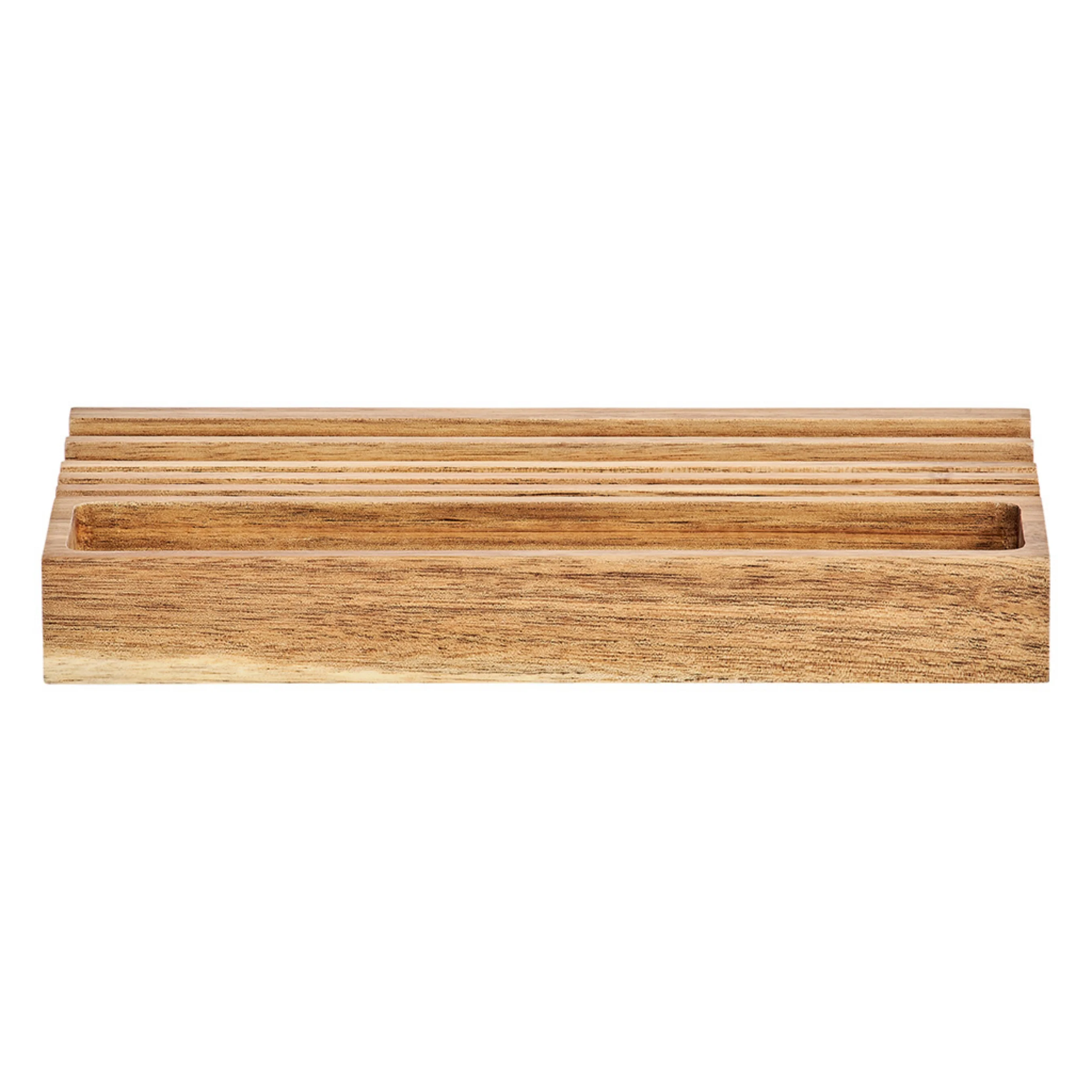 Desk Organiser with Phone Stand | Wood - Image 3