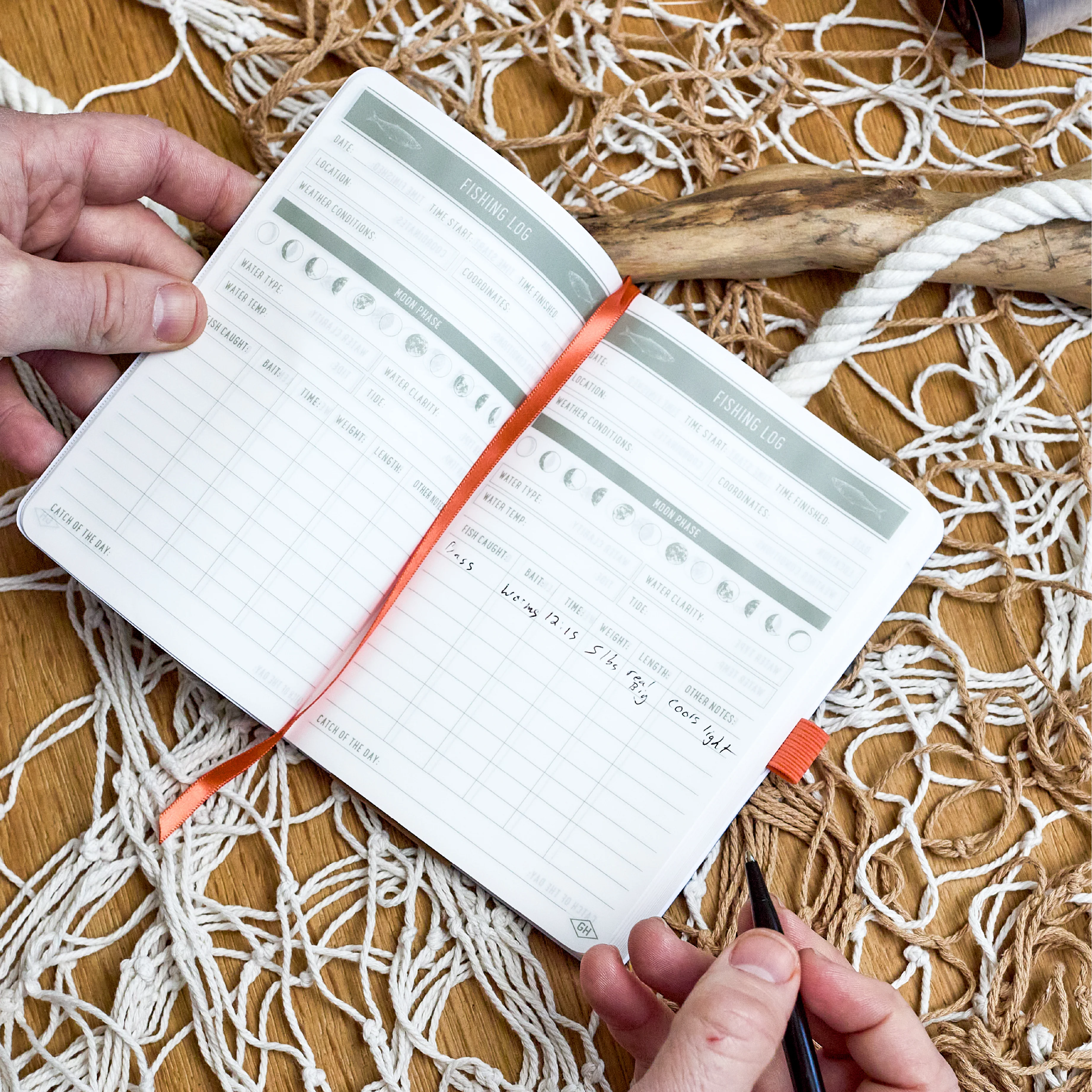 Waterproof Fishing Notebook | Blue - Image 2