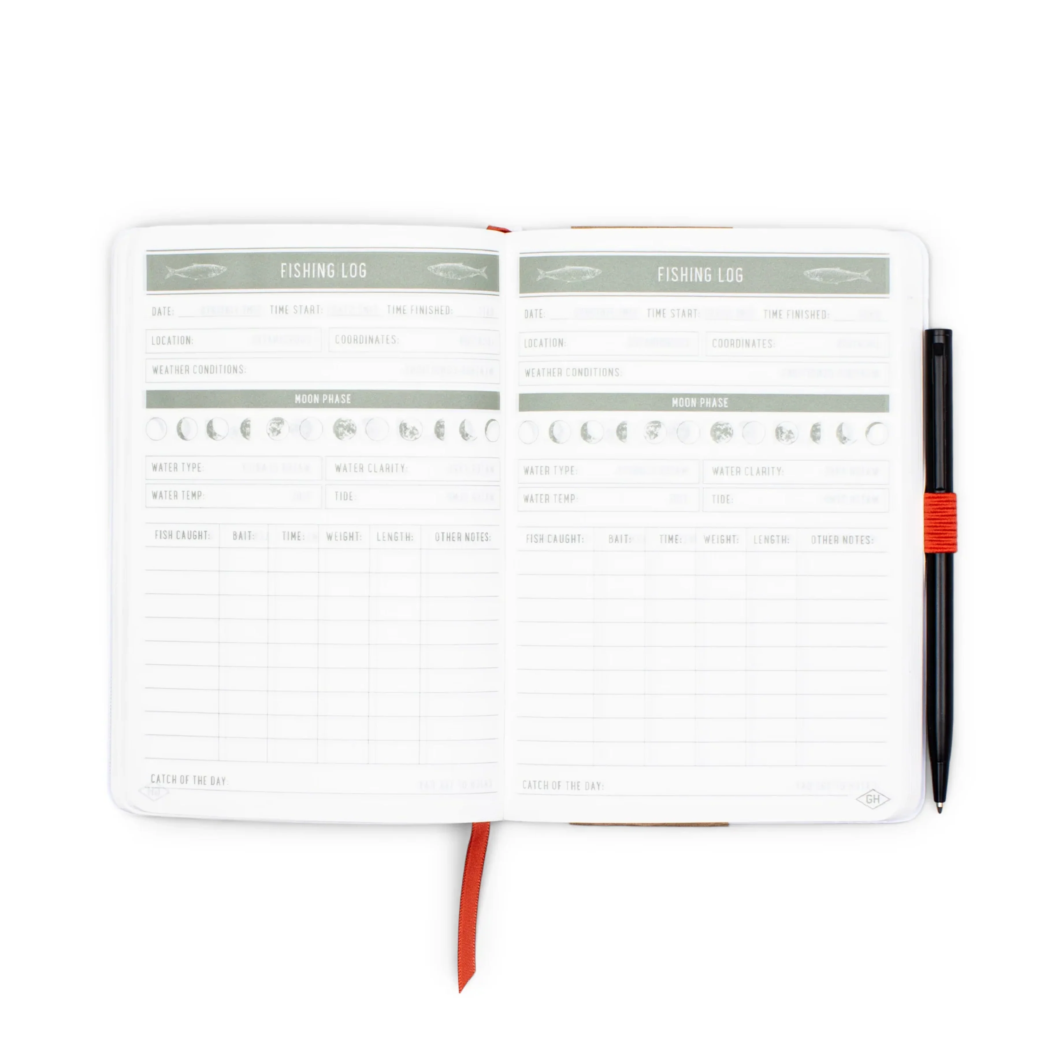 Waterproof Fishing Notebook | Blue - Image 3