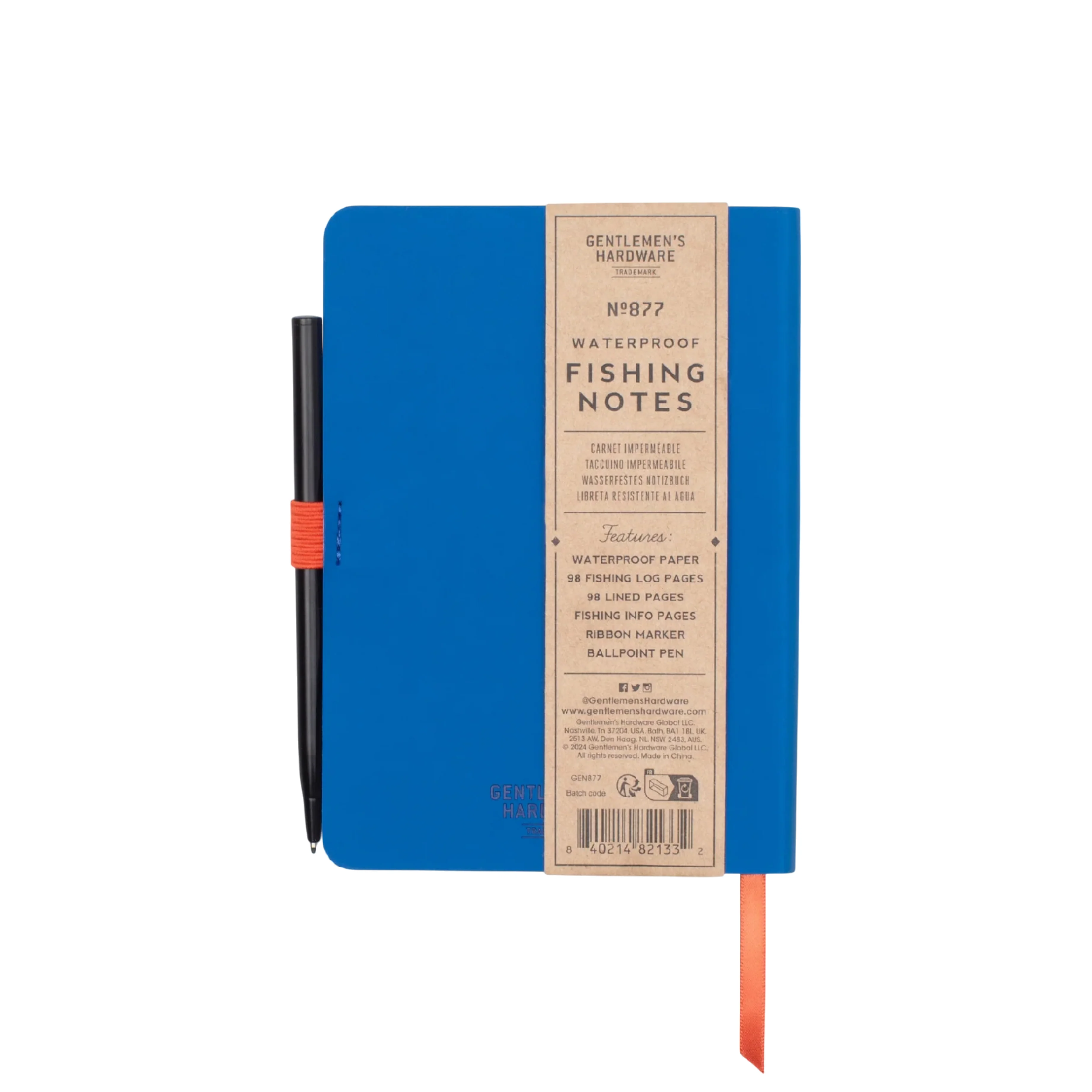 Waterproof Fishing Notebook | Blue - Image 5