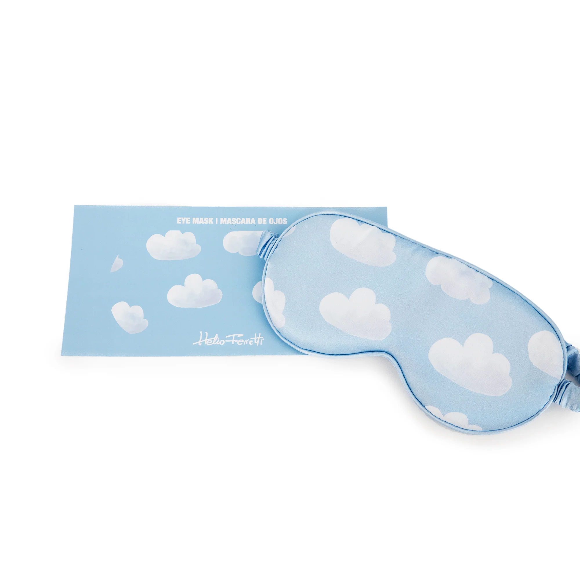 Eye Mask | Clouds | Blue & White - Image 3
