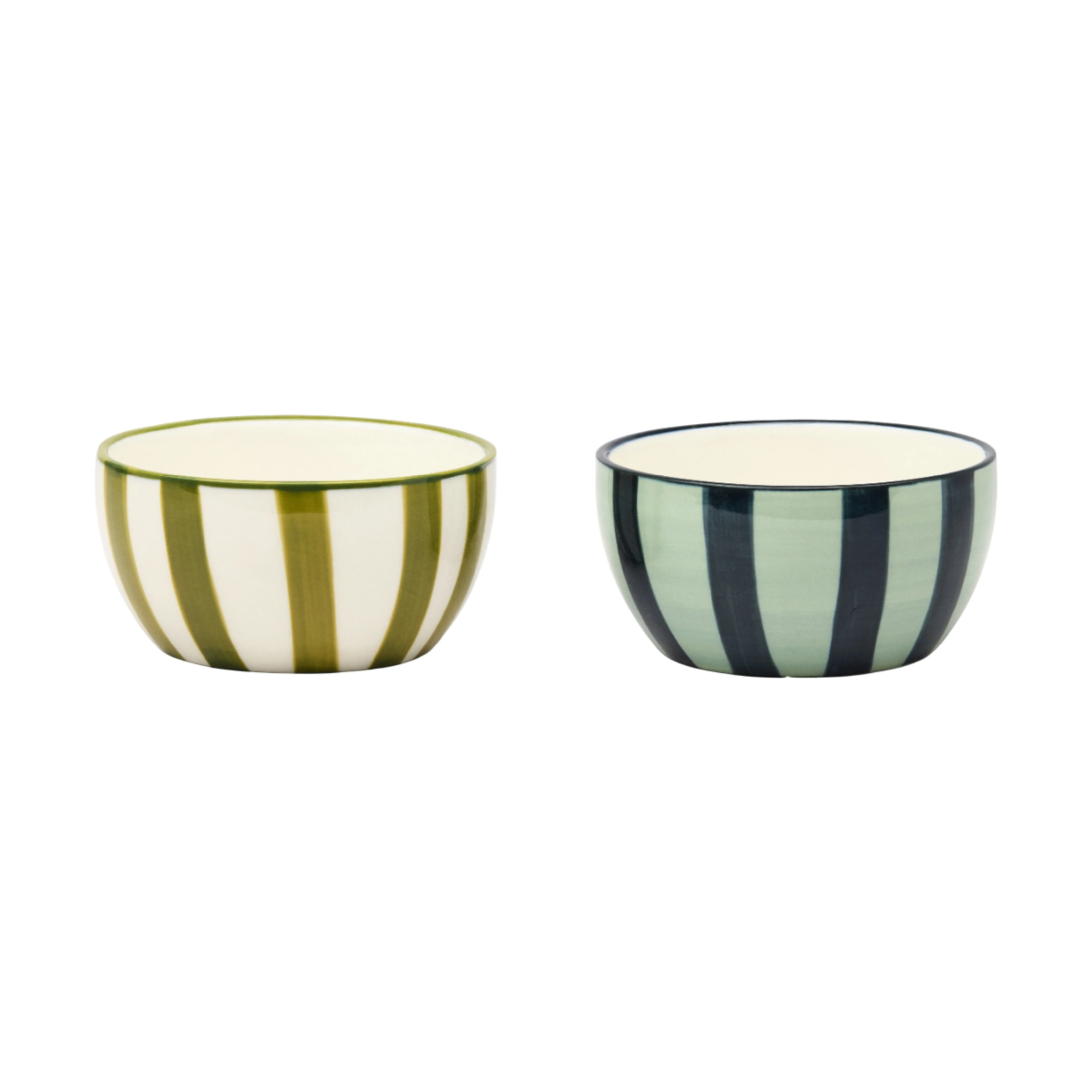 The Bella Dipping Bowls | Olive & Blue | Set of 2 - Image 3