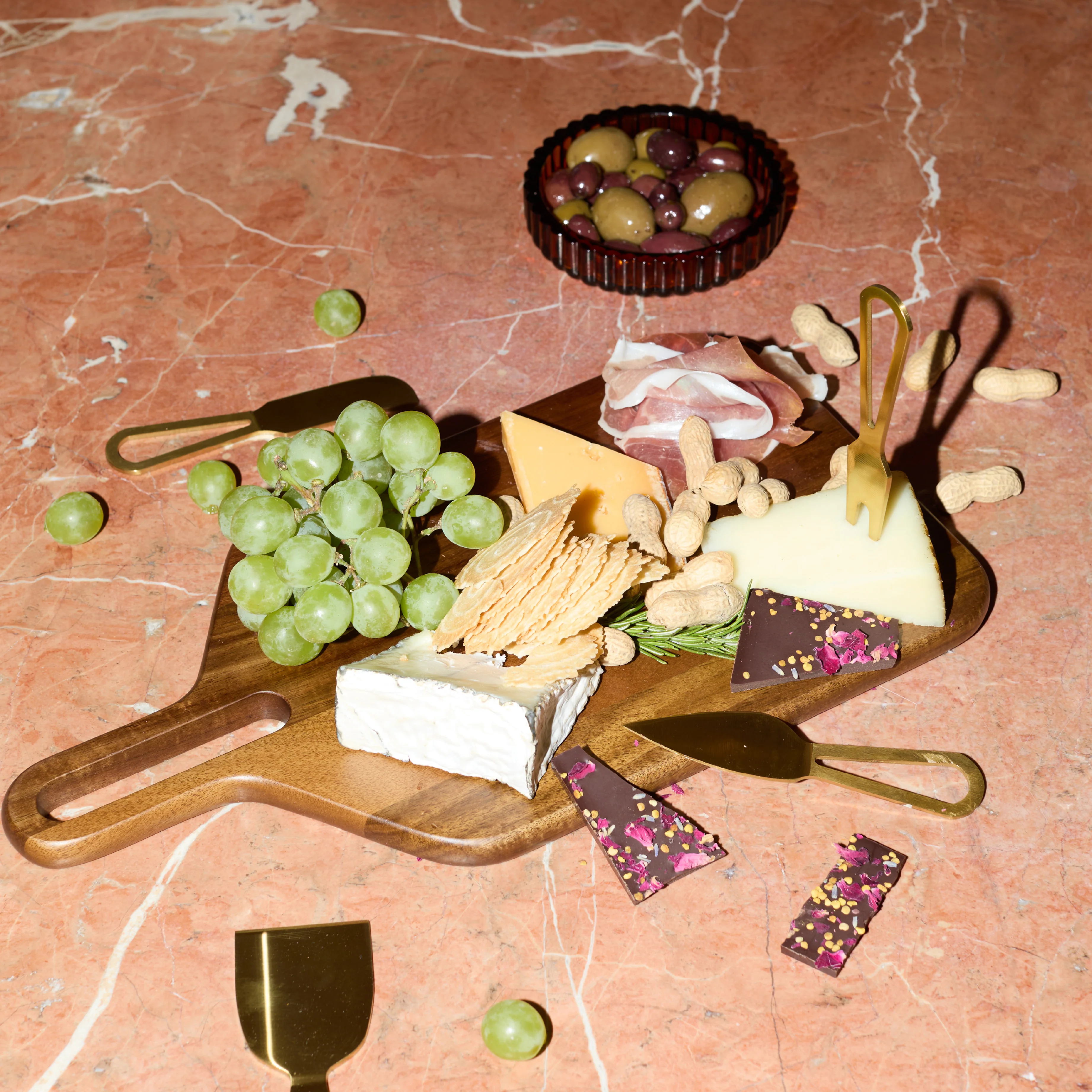 The Garth Cheese Board & Knife Set - Image 2