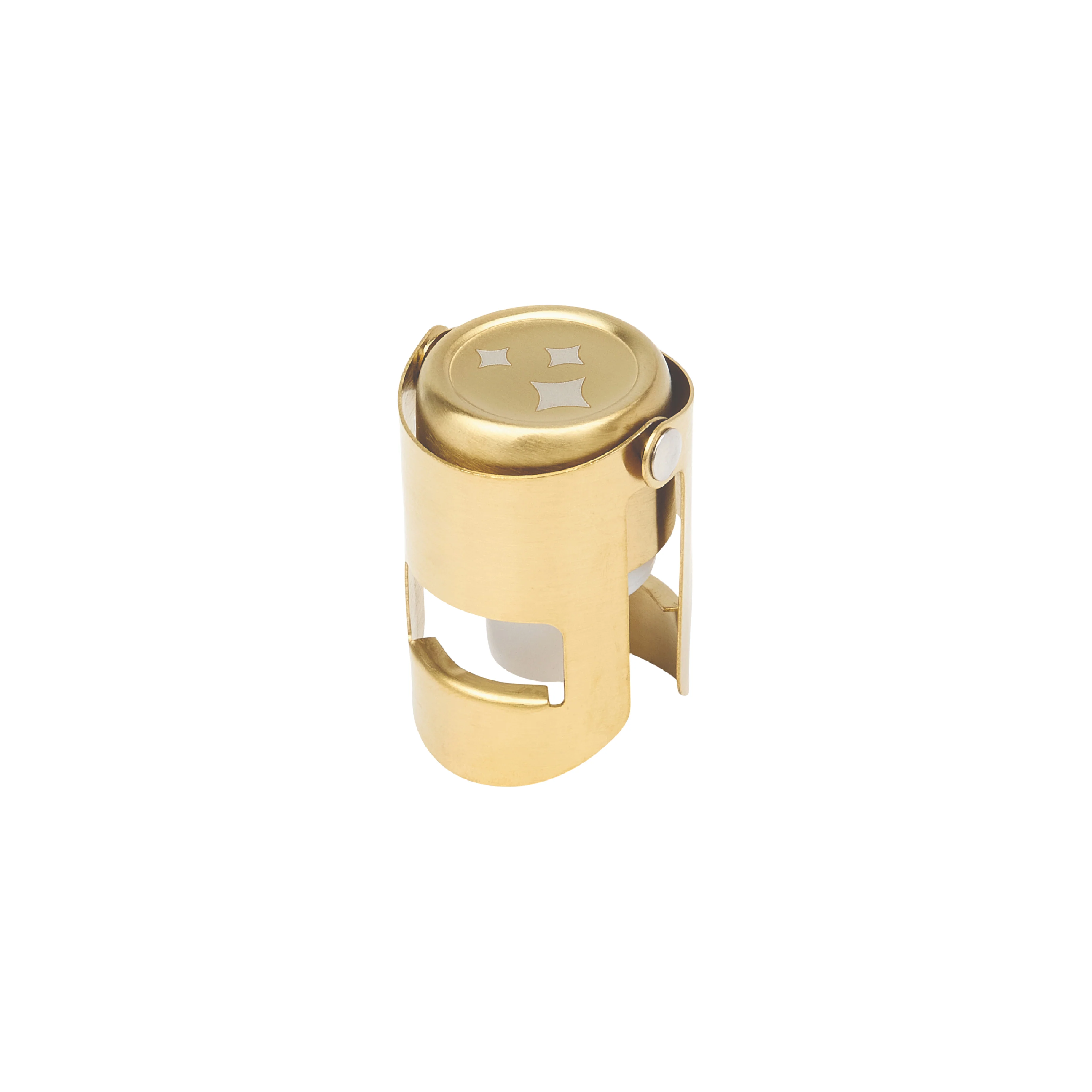 The Timmy Champagne Stopper | Gold | Stainless Steel - Image 3
