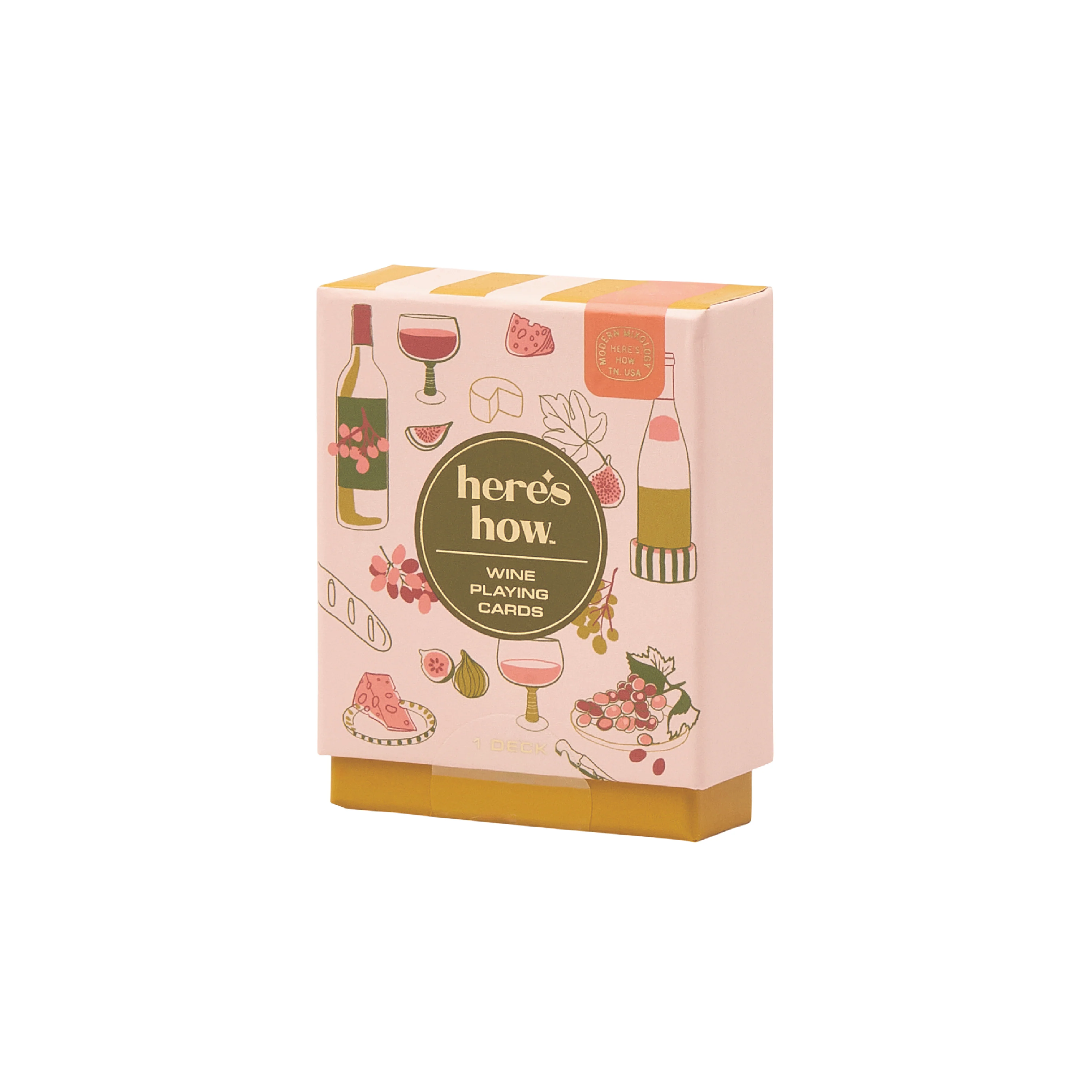 Wine Playing Cards Game