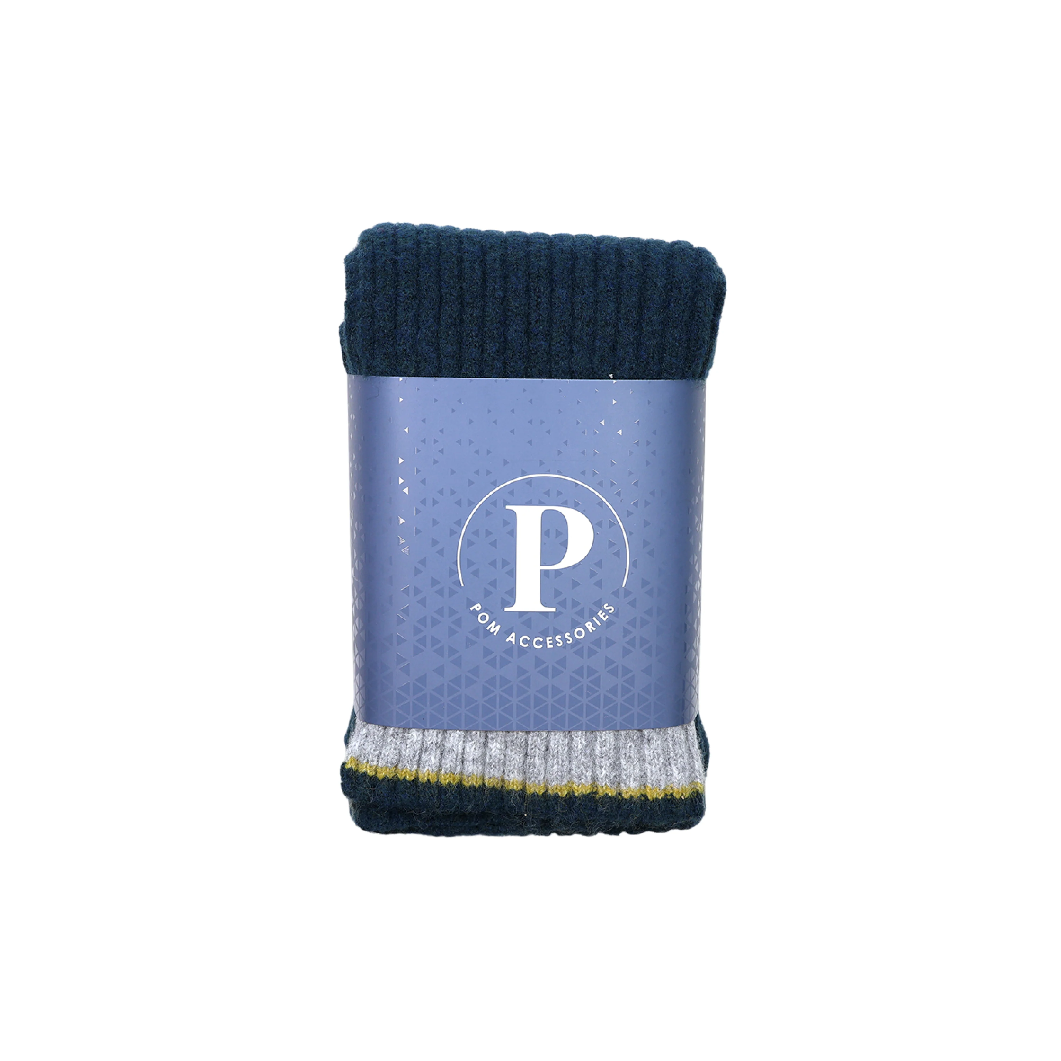 Men's Ribbed Knit Winter Scarf | Dusky Teal - Image 2