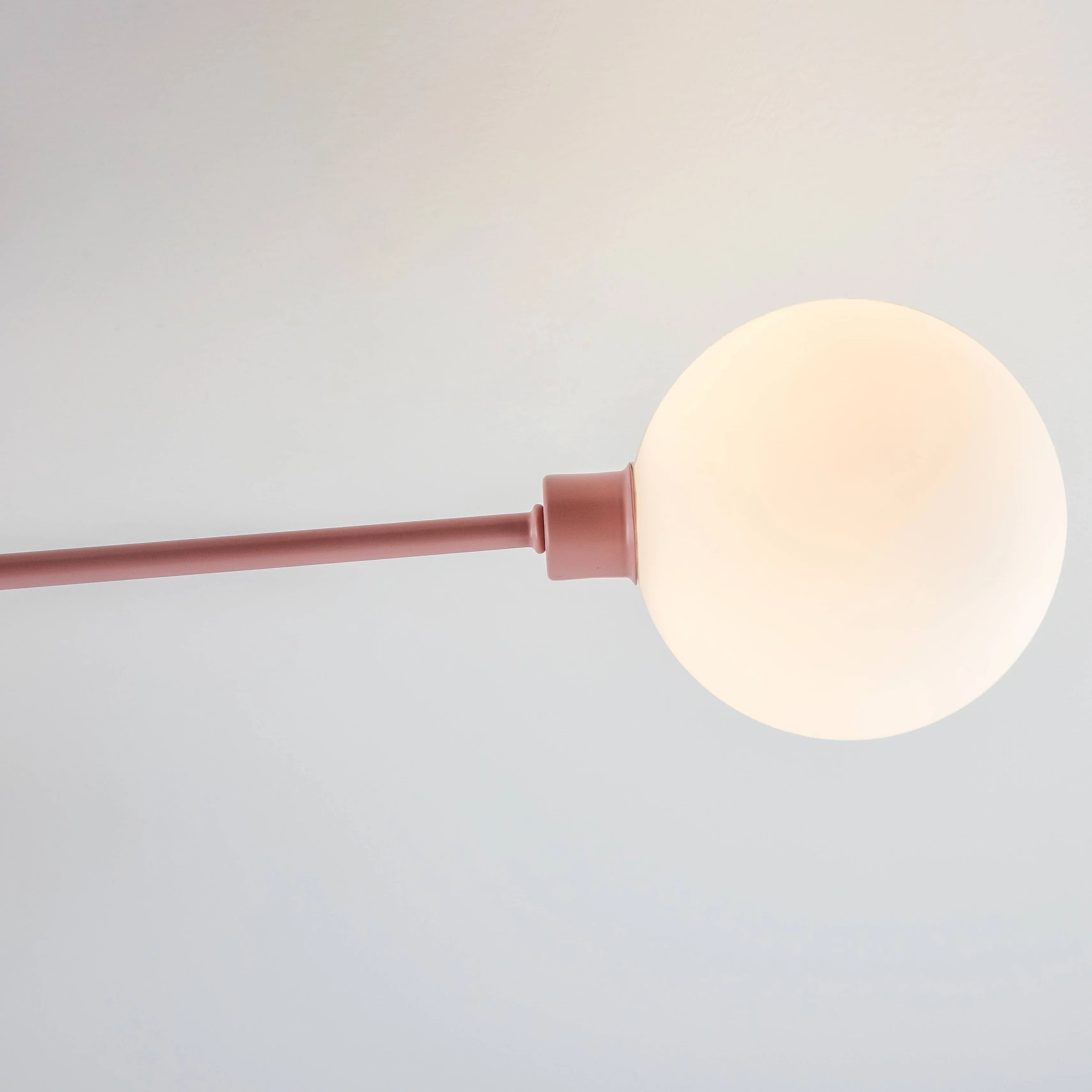 3 Shade Flush Ceiling Light | Pink - Image 4