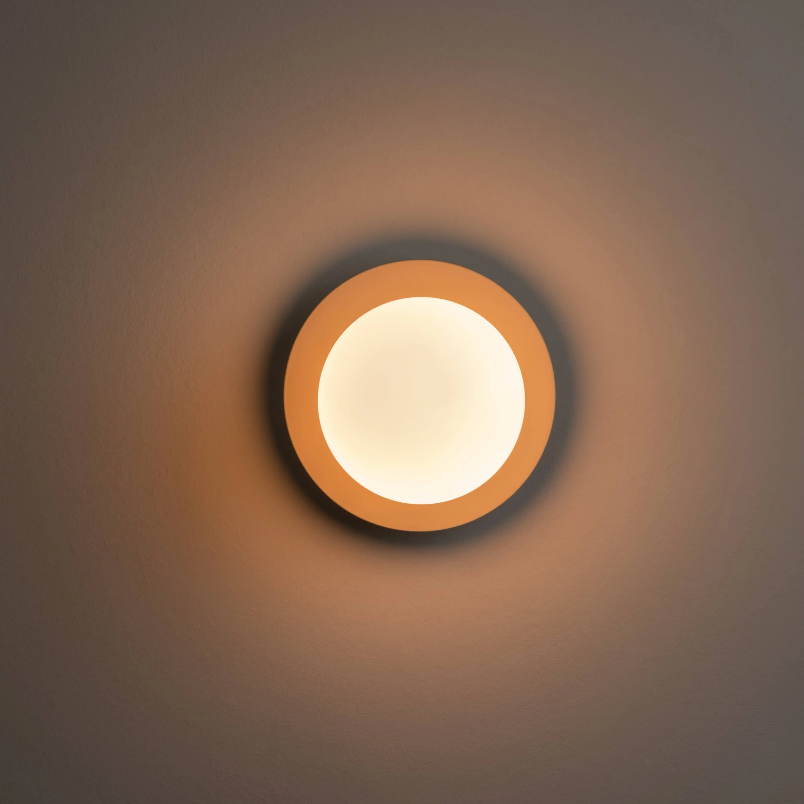 Opal Disk Wall Light | Sand - Image 5