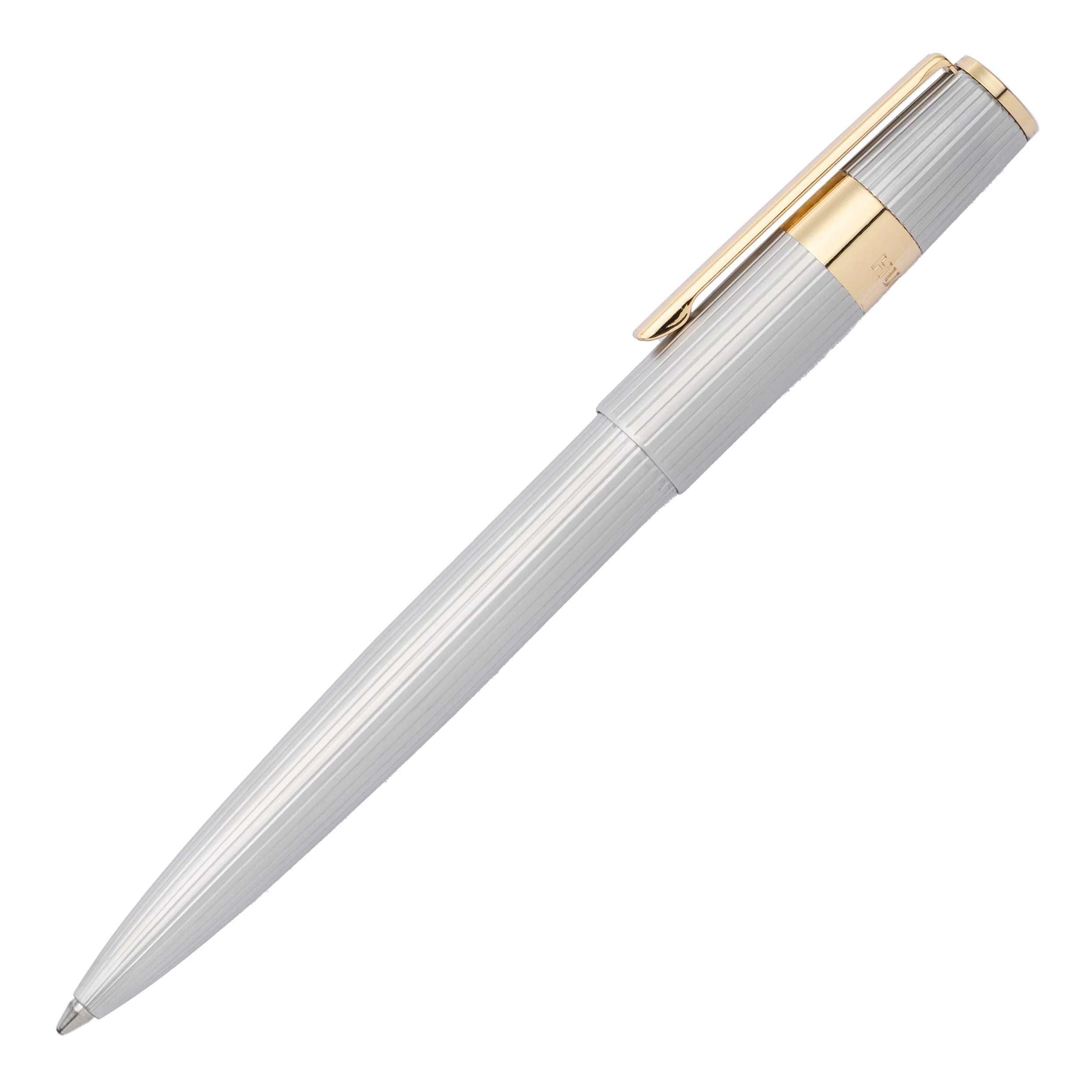 Gear Ballpoint Pen | Silver & Gold - Image 3