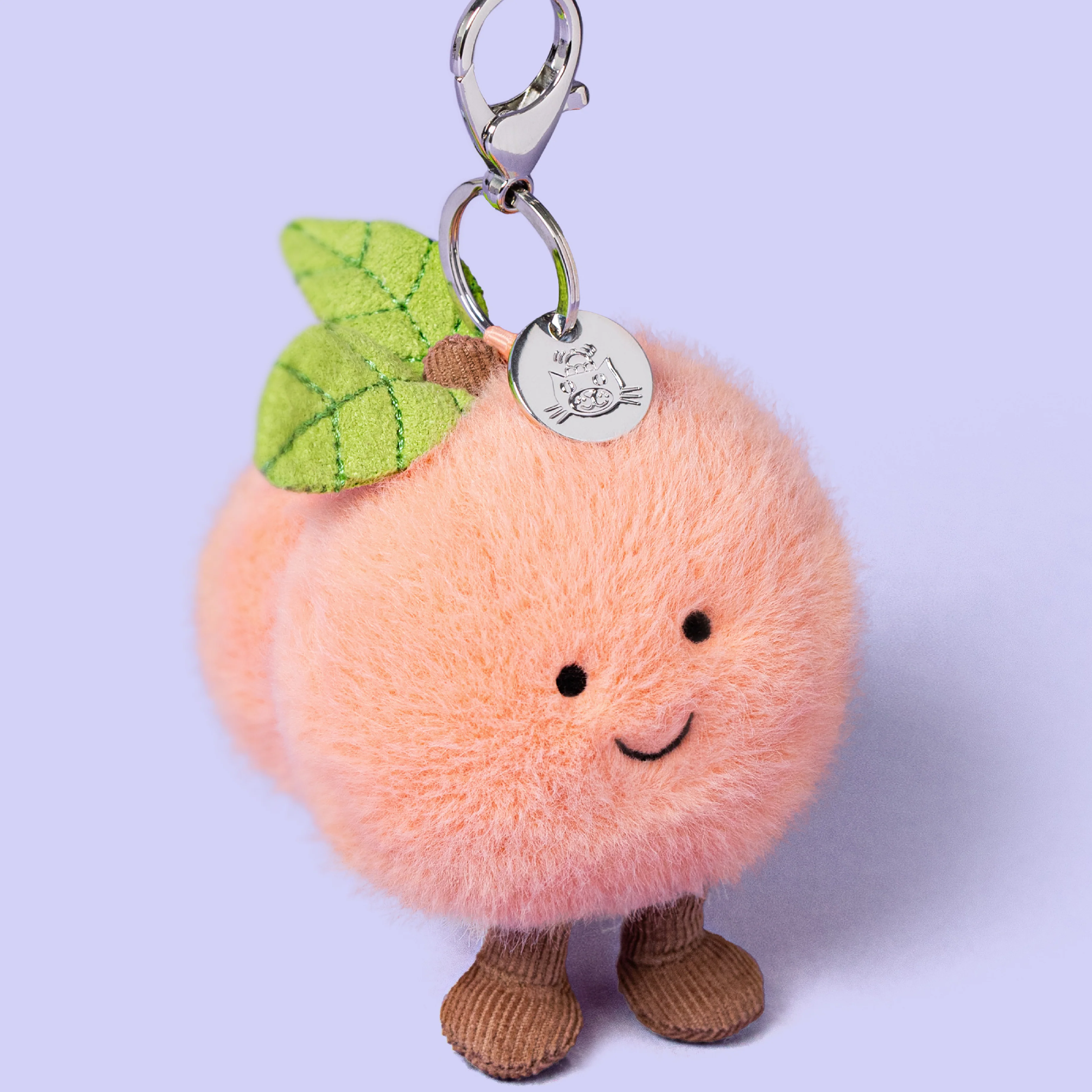 Amuseables Peach Bag Charm - Image 2