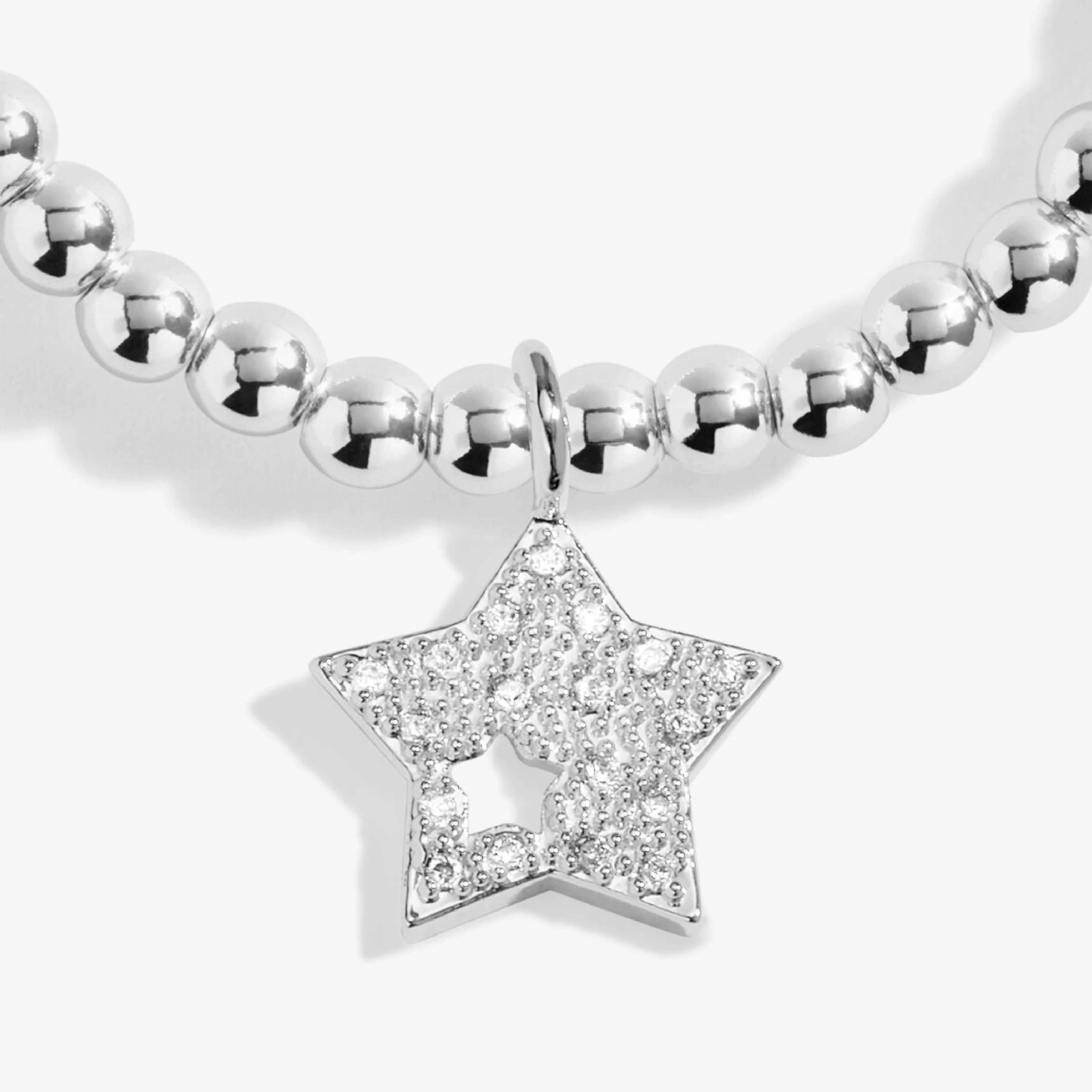 Christmas A Little 'Christmas Wishes' Bracelet | Silver Plated - Image 4