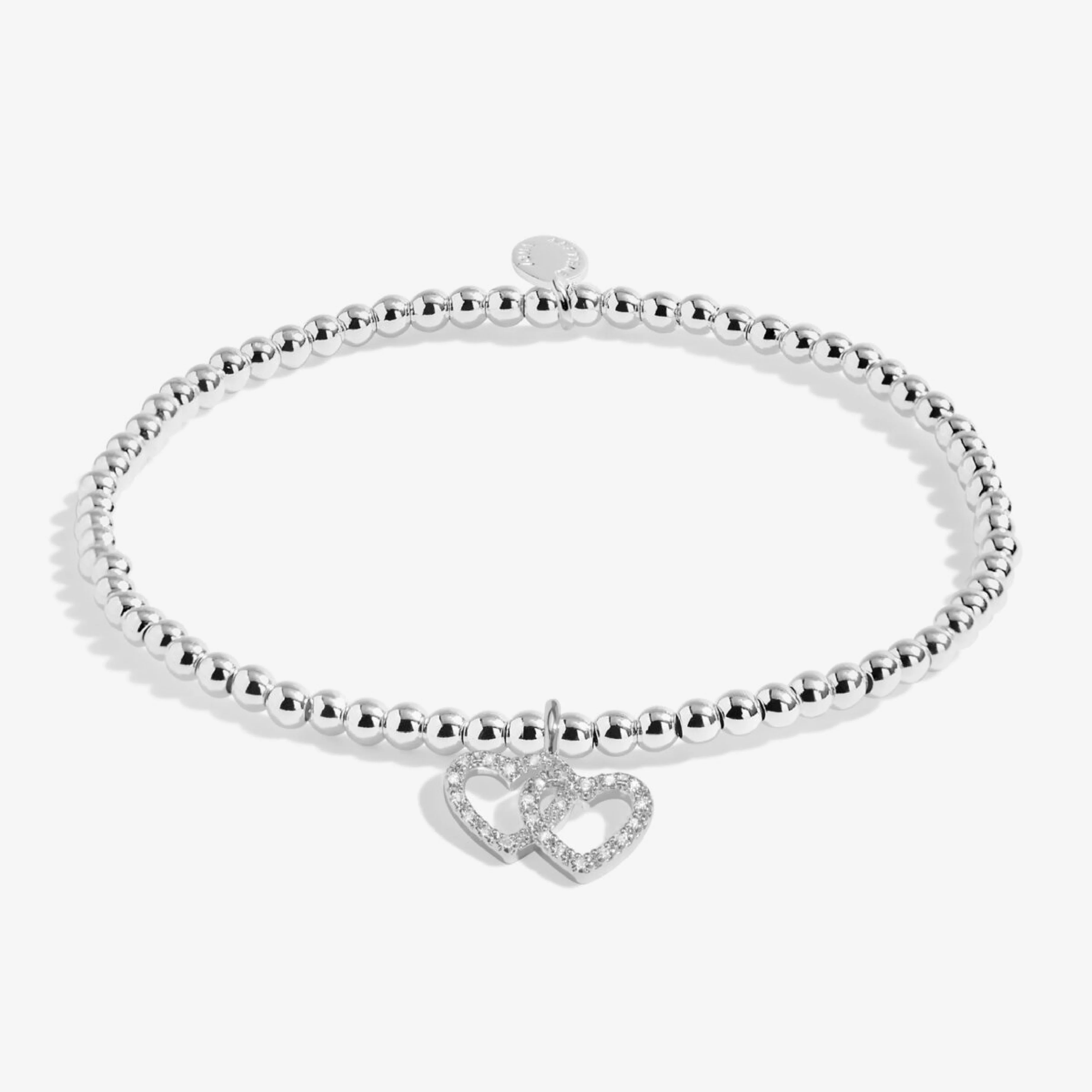 Christmas A Little 'Merry Christmas Fabulous Friend' Bracelet | Silver Plated - Image 3